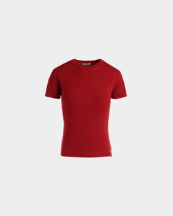 Top De Punto De Cachemira Candy Red