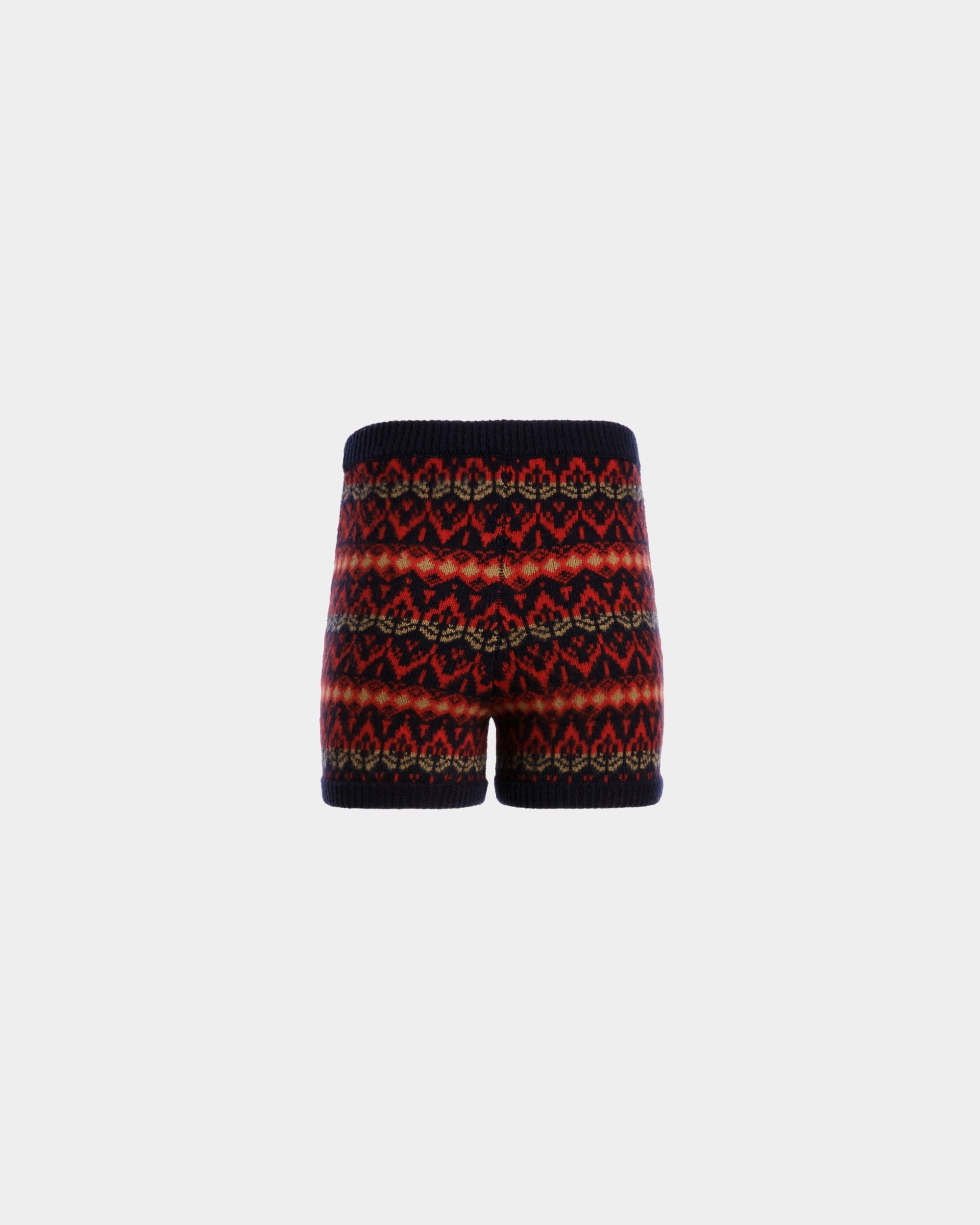 Bally Global - Shorts De Punto De Lana Multicolor - Multicolor
