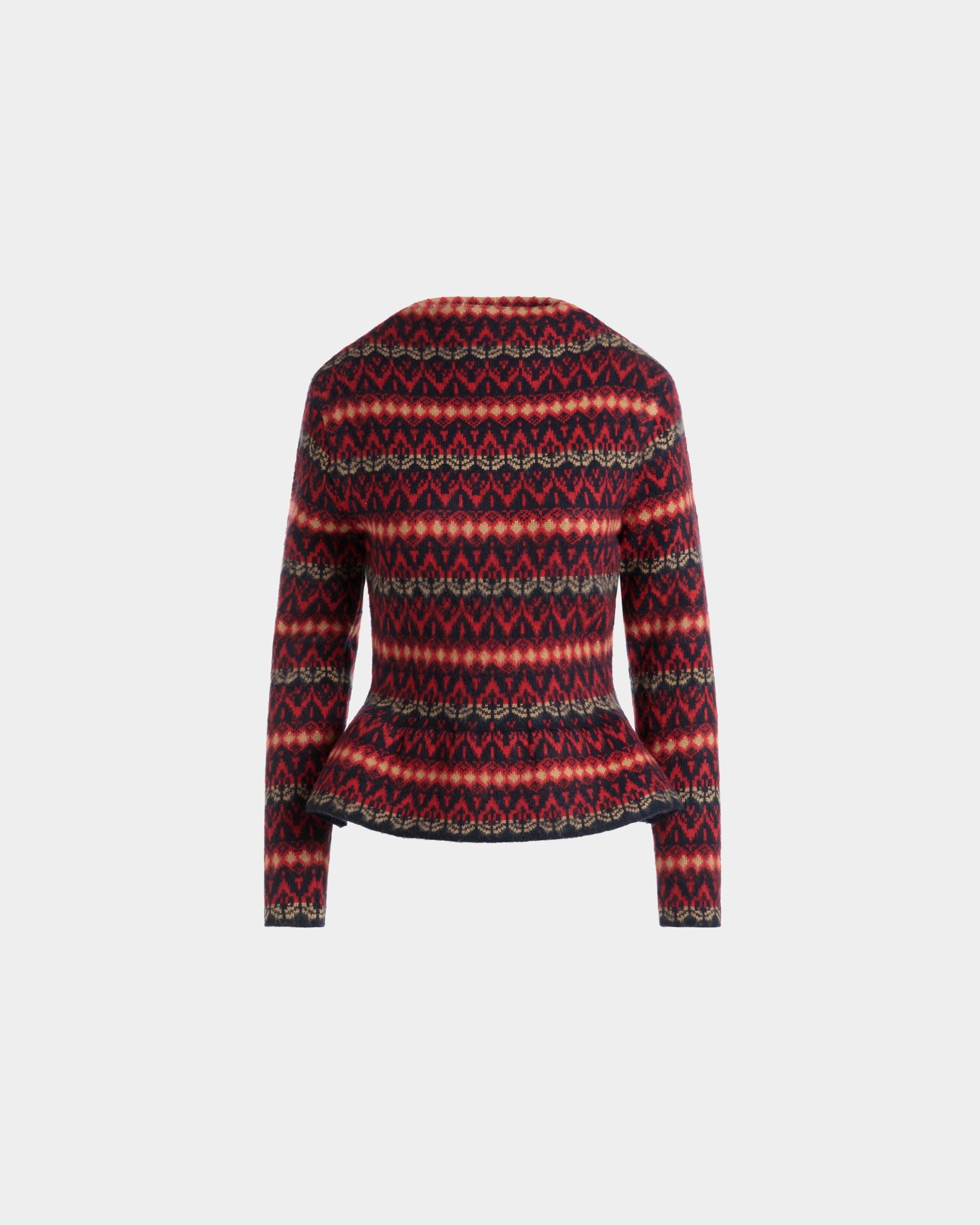 Bally Global - Knit Top In Multicolor Wool - Multicolore