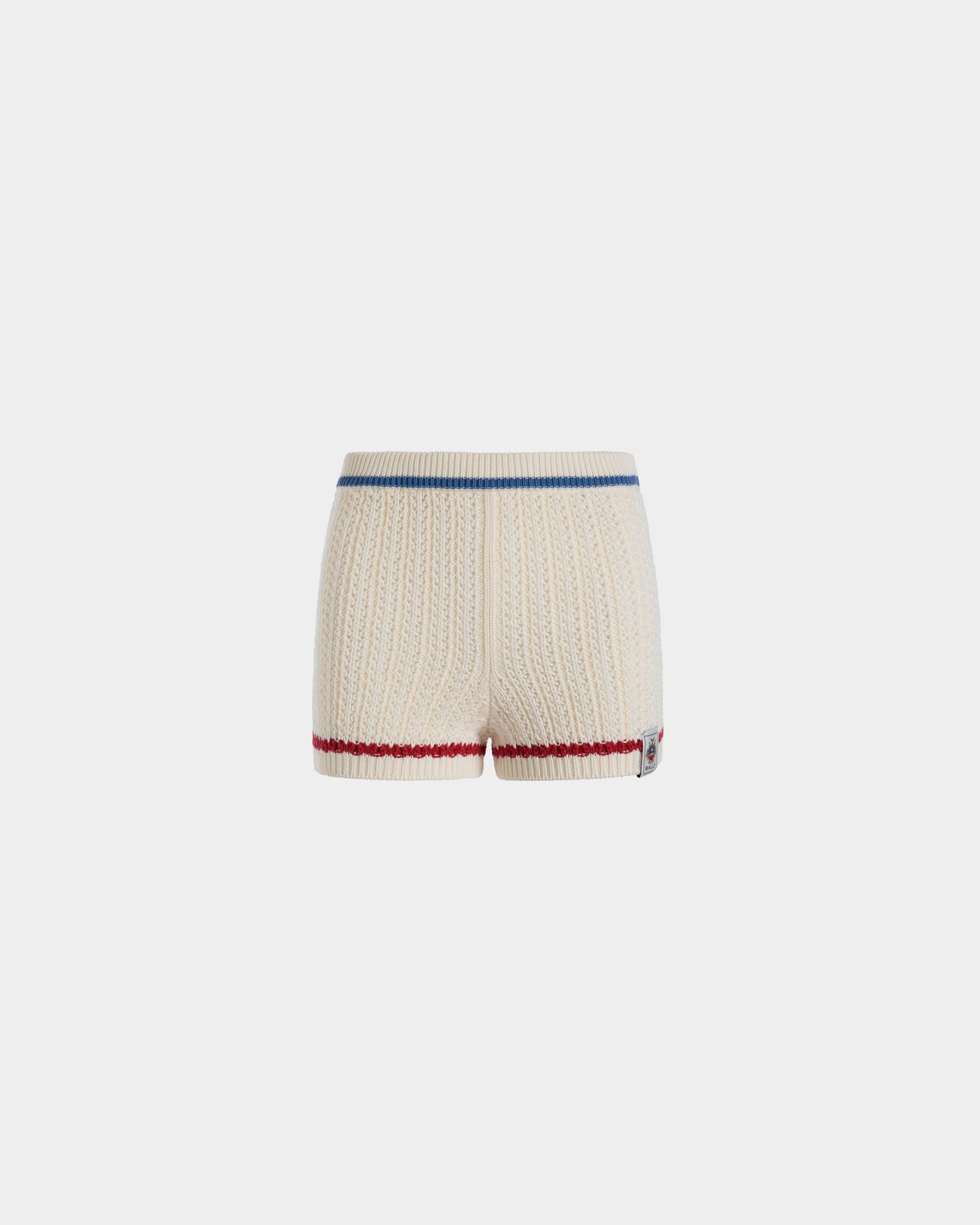 Bally Global - Knitwear Trousers In White Cotton - White