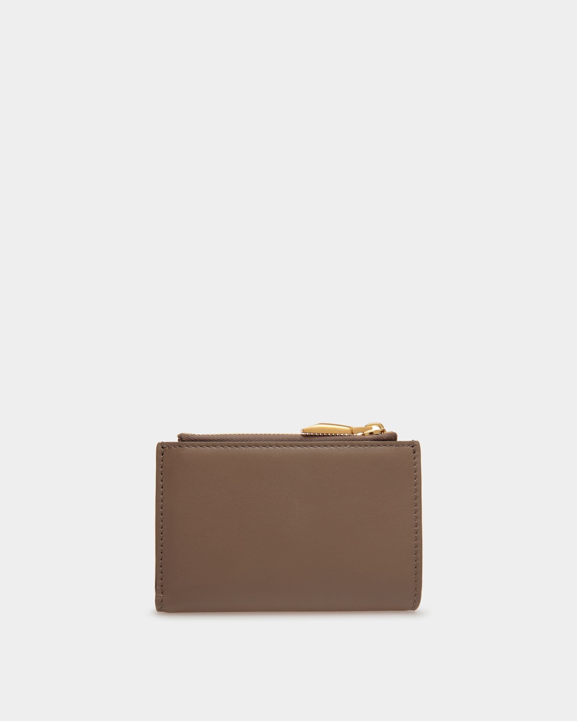 Bally Global - Portefeuille Emblem En Cuir Beige - Beige