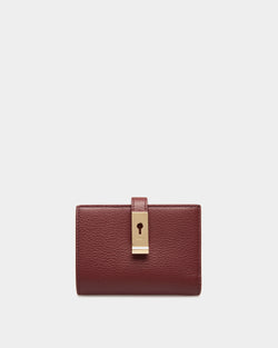 Lock Me  Wallet in Andorra Grained Leather