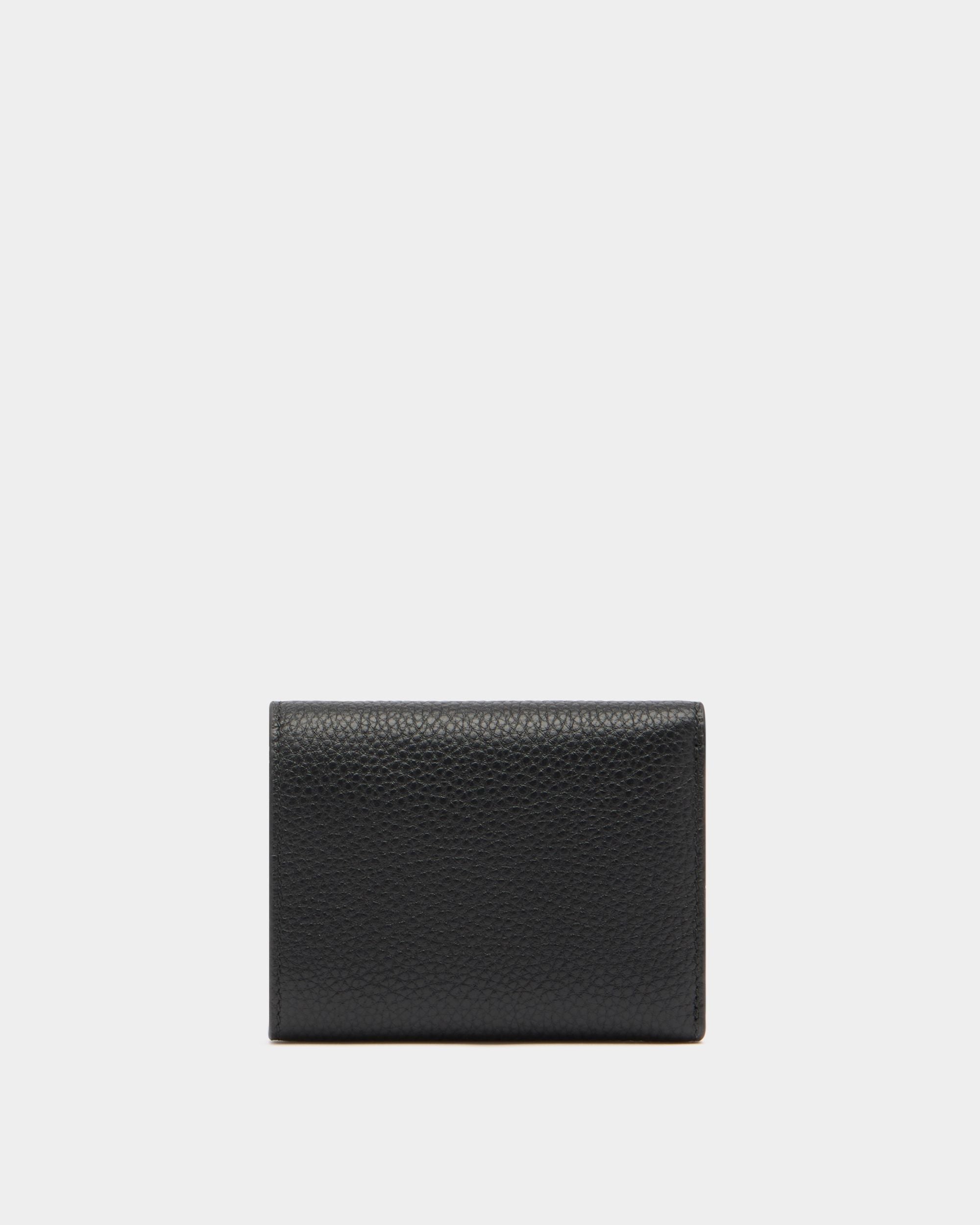 Bally Global - Wallet in Black Grained Leather - Black