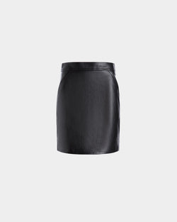 Leather Skirt In Black Sheep