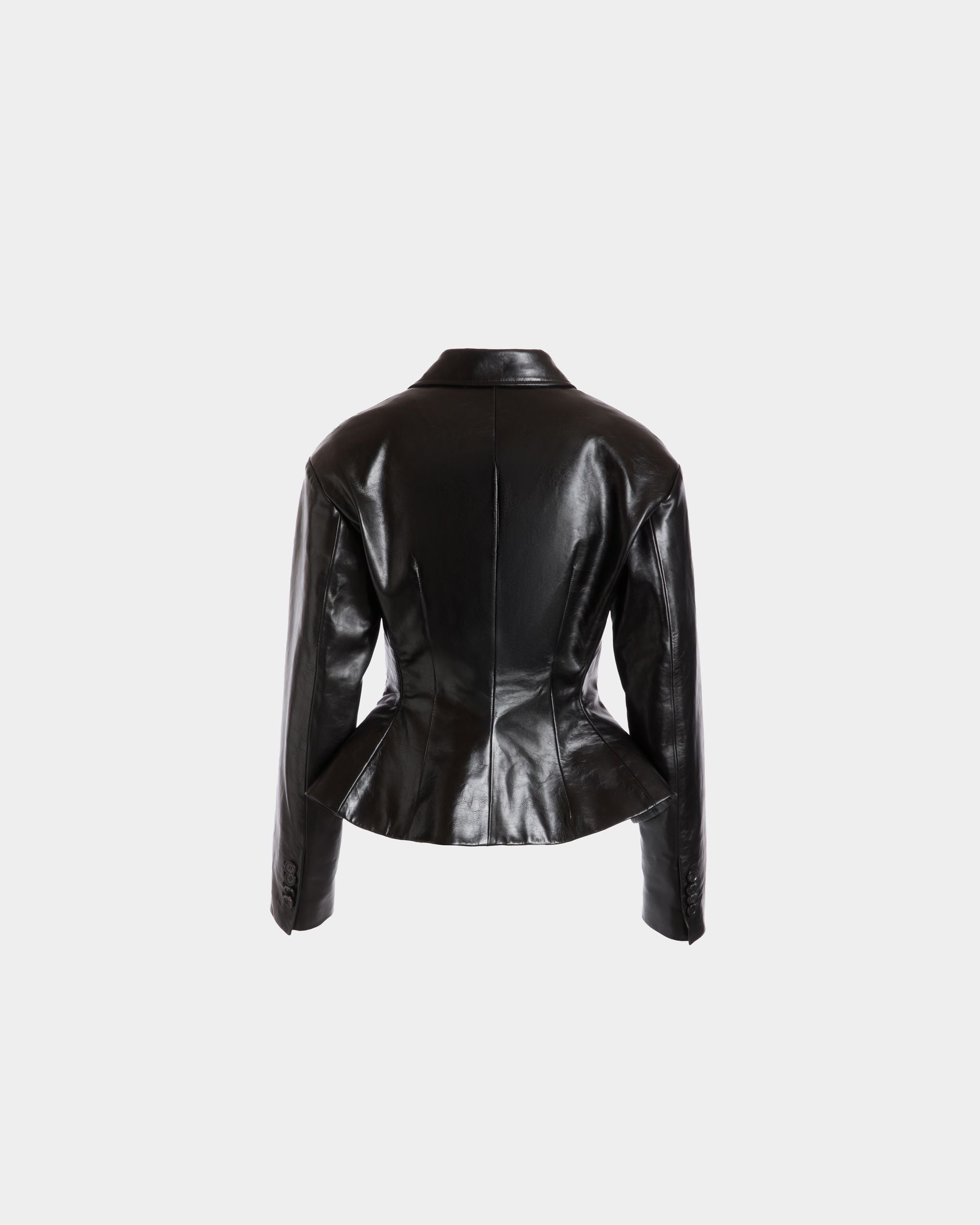 Bally Global - Blazer in Black Leather - Black
