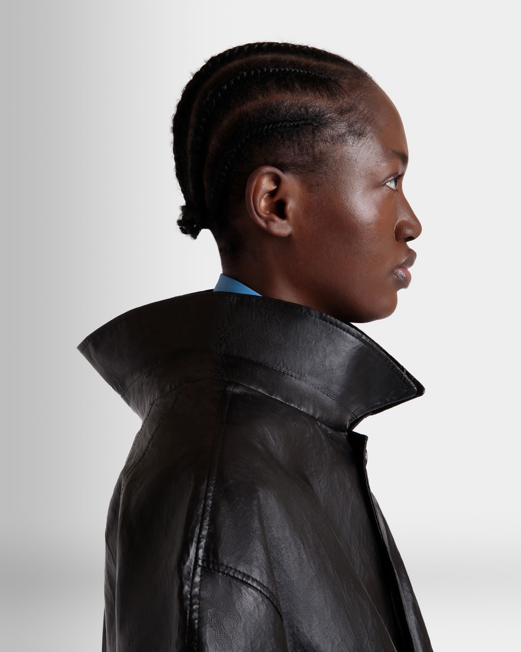 Bally Global - Blouson in Black Leather - Black