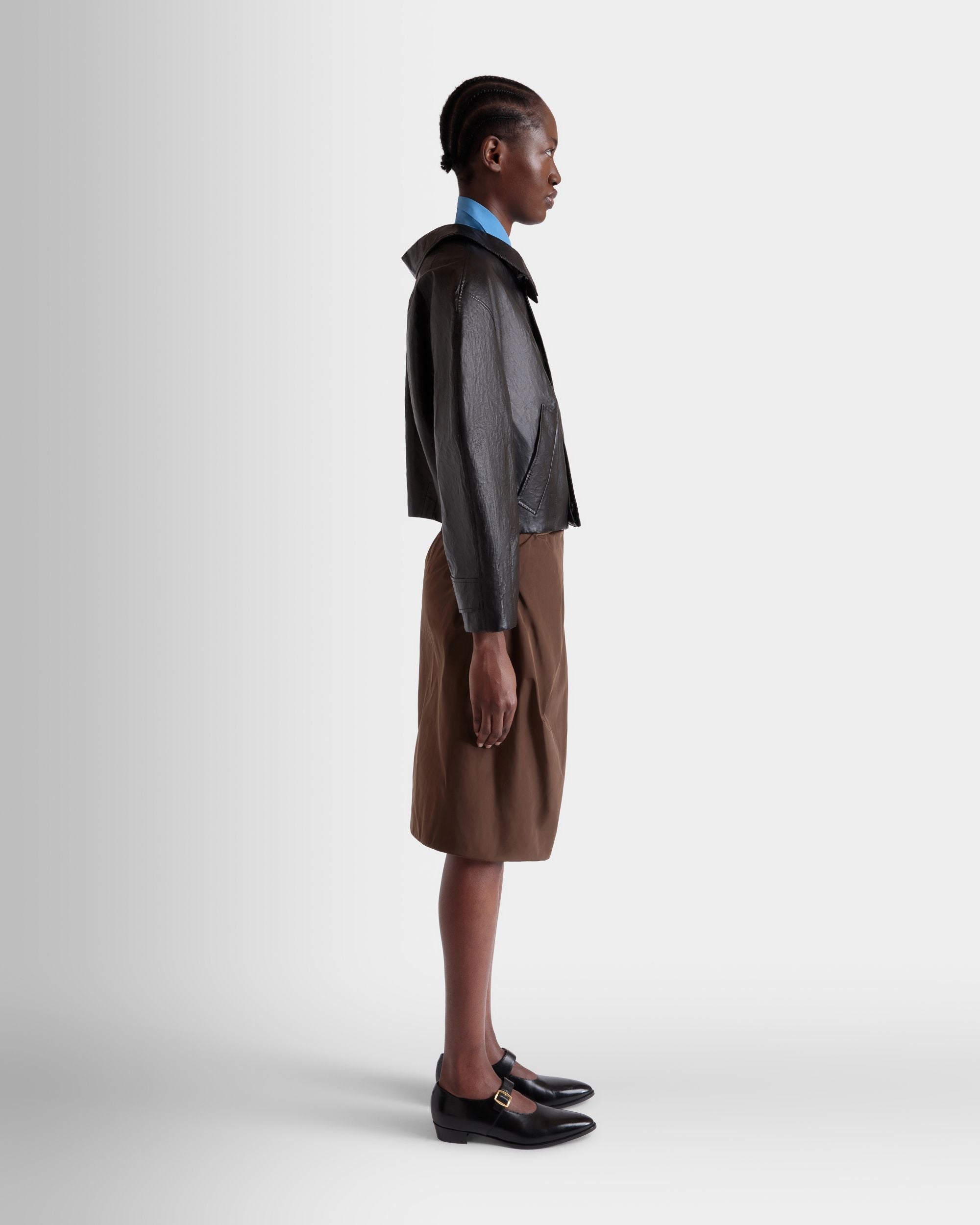 Bally Global - Blouson in Black Leather - Black