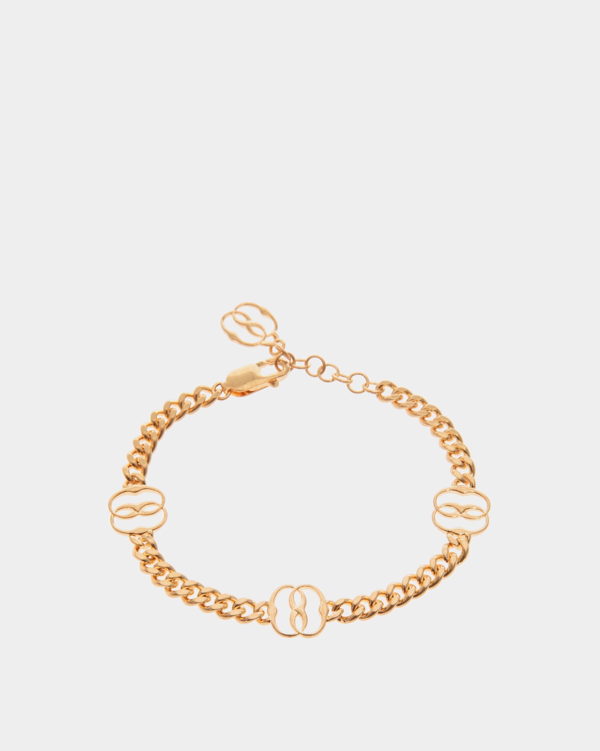 Bally Global - Emblem Bracelet in Gold Eco Brass - Gold