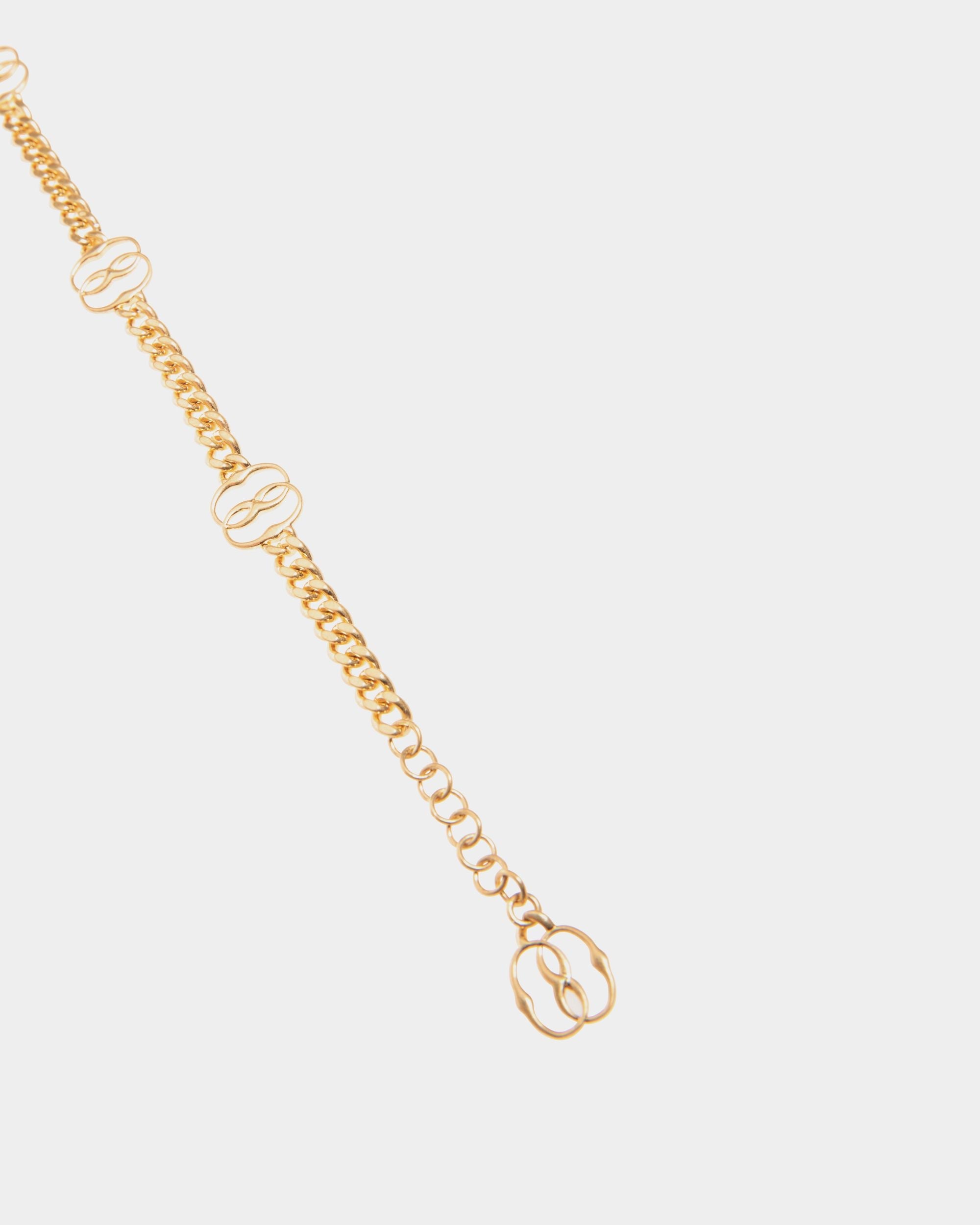 Bally Global - Emblem Bracelet in Gold Eco Brass - Gold