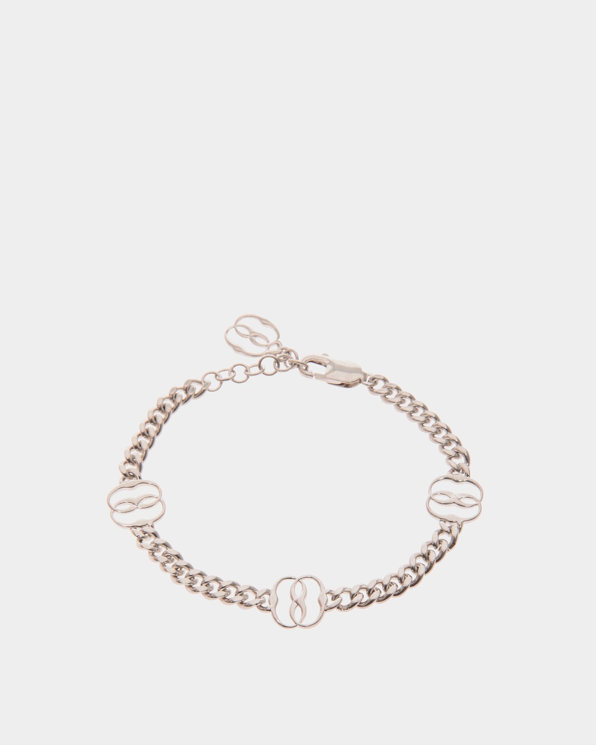 Bally Global - Emblem Bracelet in Silver Eco Brass - Silver