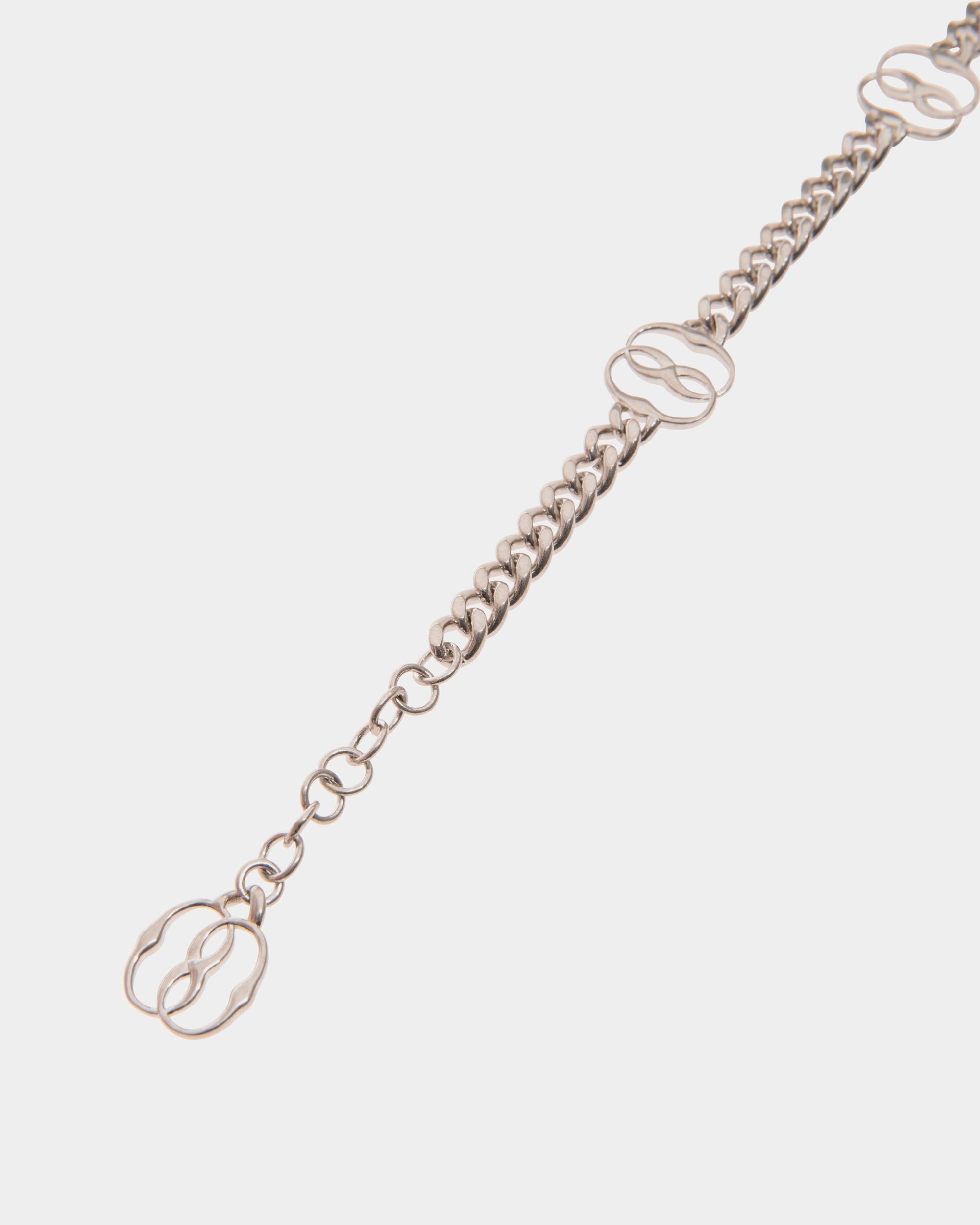 Bally Global - Emblem Bracelet in Silver Eco Brass - Silver