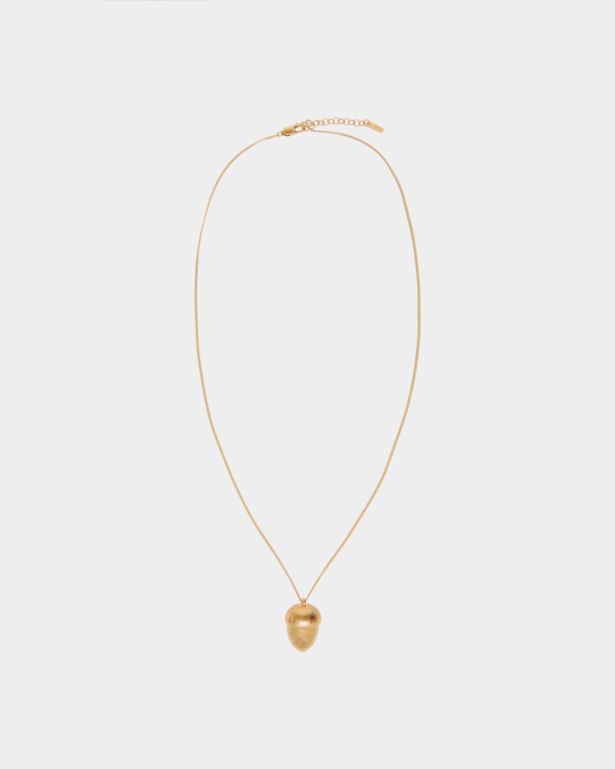 Bally Global - Swissness Necklace in Gold Eco Brass - Gold