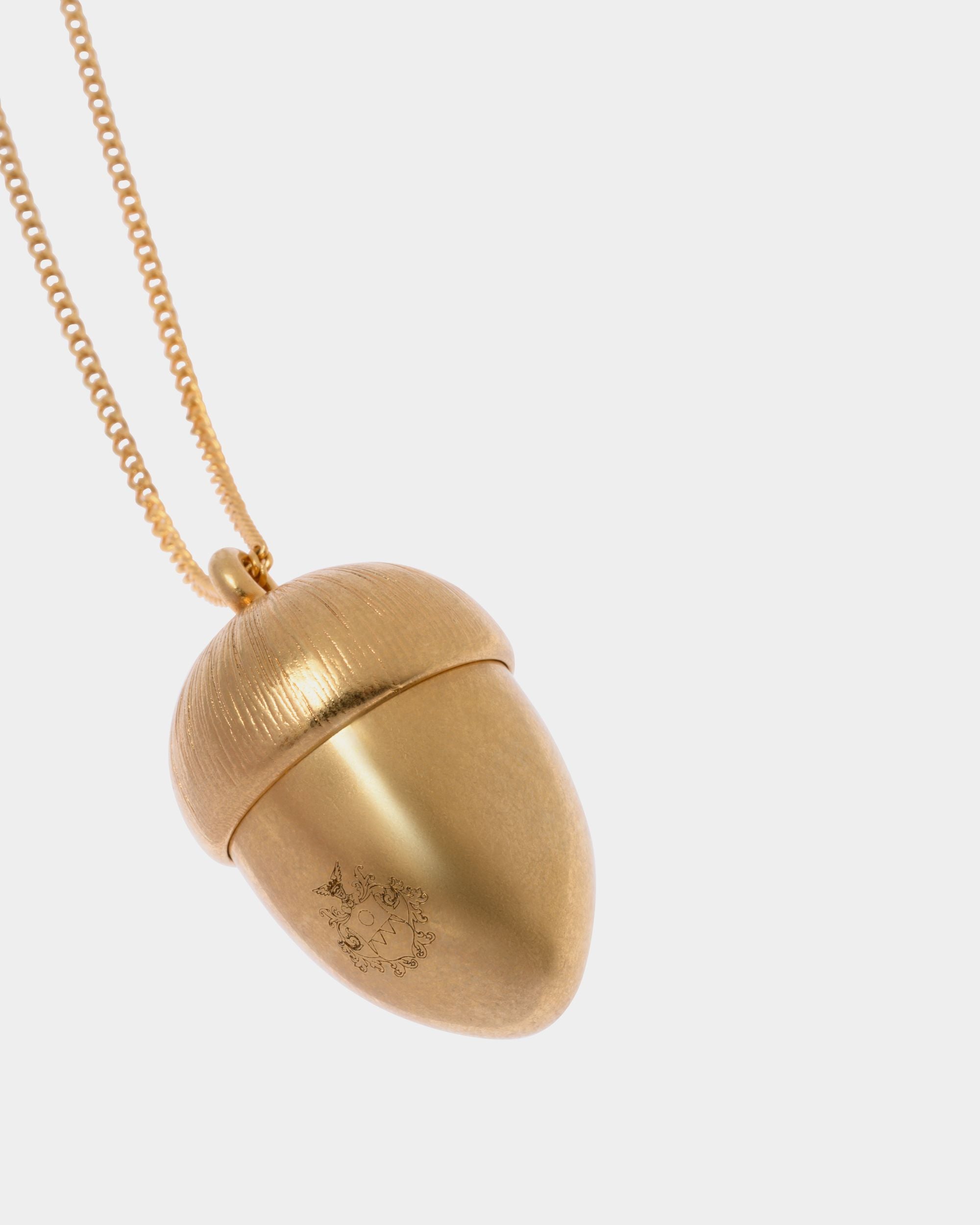 Bally Global - Swissness Necklace in Gold Eco Brass - Gold
