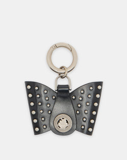 Charm B-Bow De Piel Negra