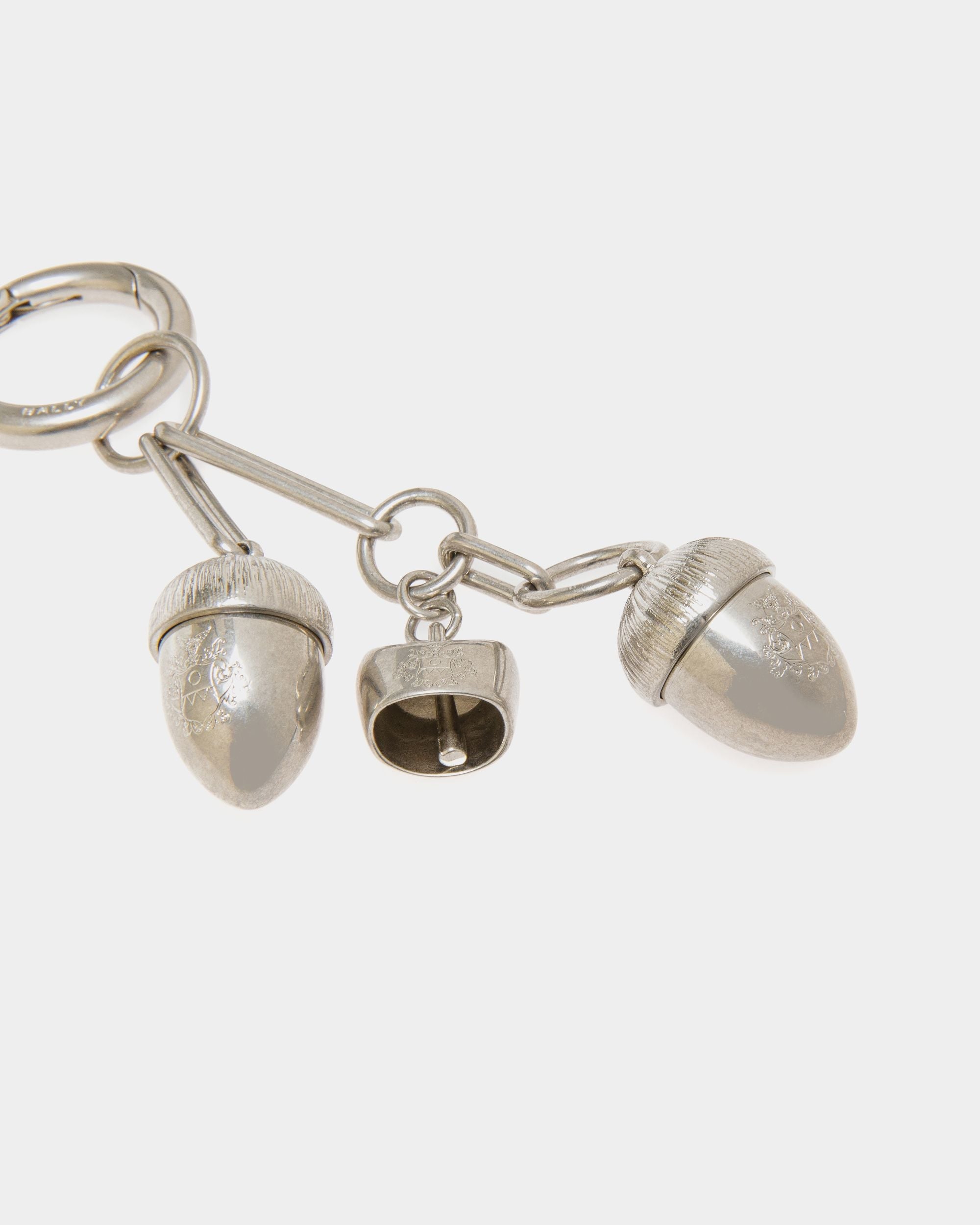 Bally Global - Swissness Bag Charm in Silver Metal - Silver