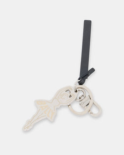 Llavero Ballyrina De Metal Plateado