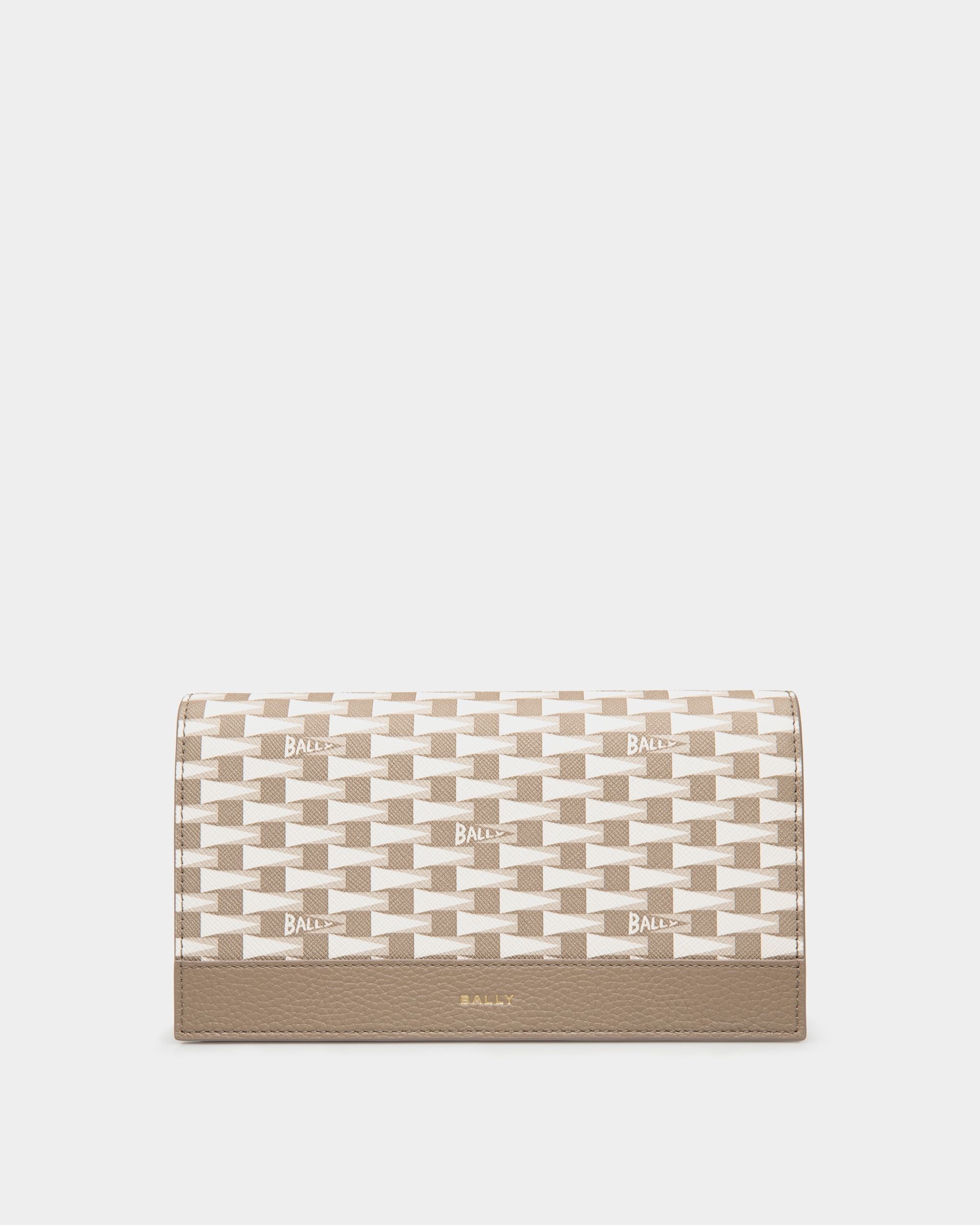 Bally Global - Cartera Continental Pennant De TPU Topo - Marrón
