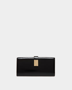 Cartera Continental Ollam De Piel Negra