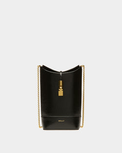 Minibolso Block De Piel Negra