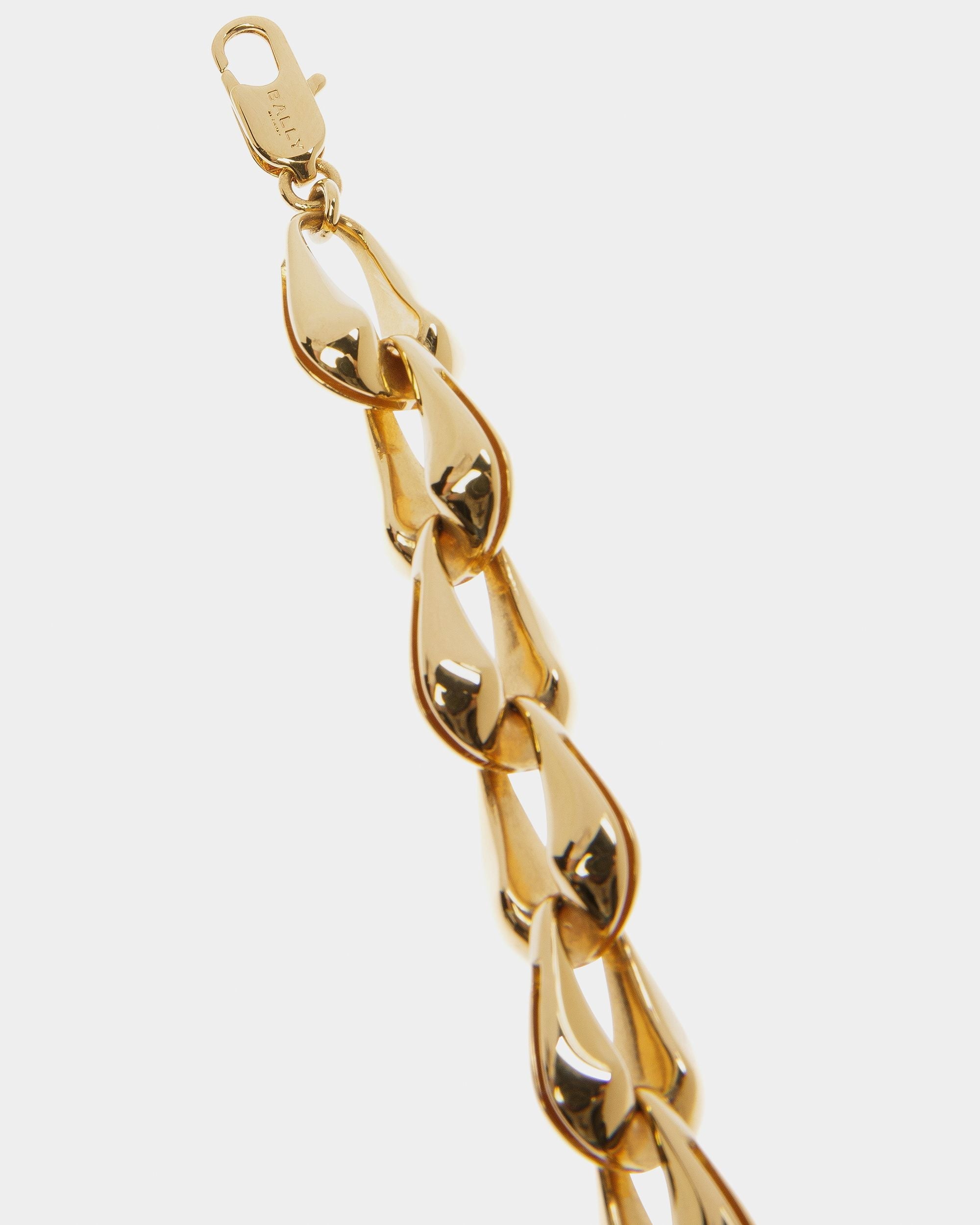 Bally Global - Pulsera De Cadena Gruesa En Oro Amarillo - Oro