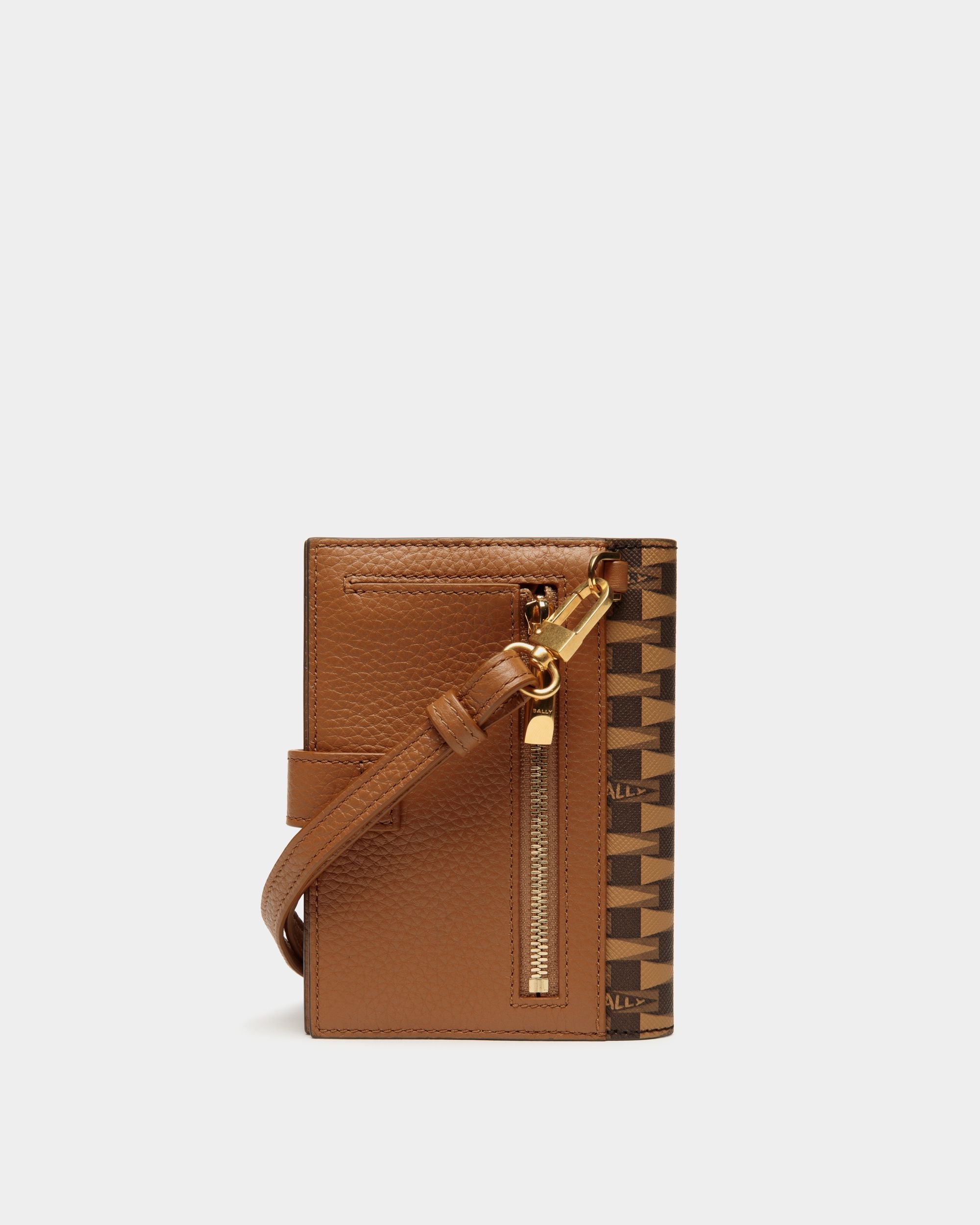 Bally Global - Pennant Travel Wallet in Desert TPU - Brown