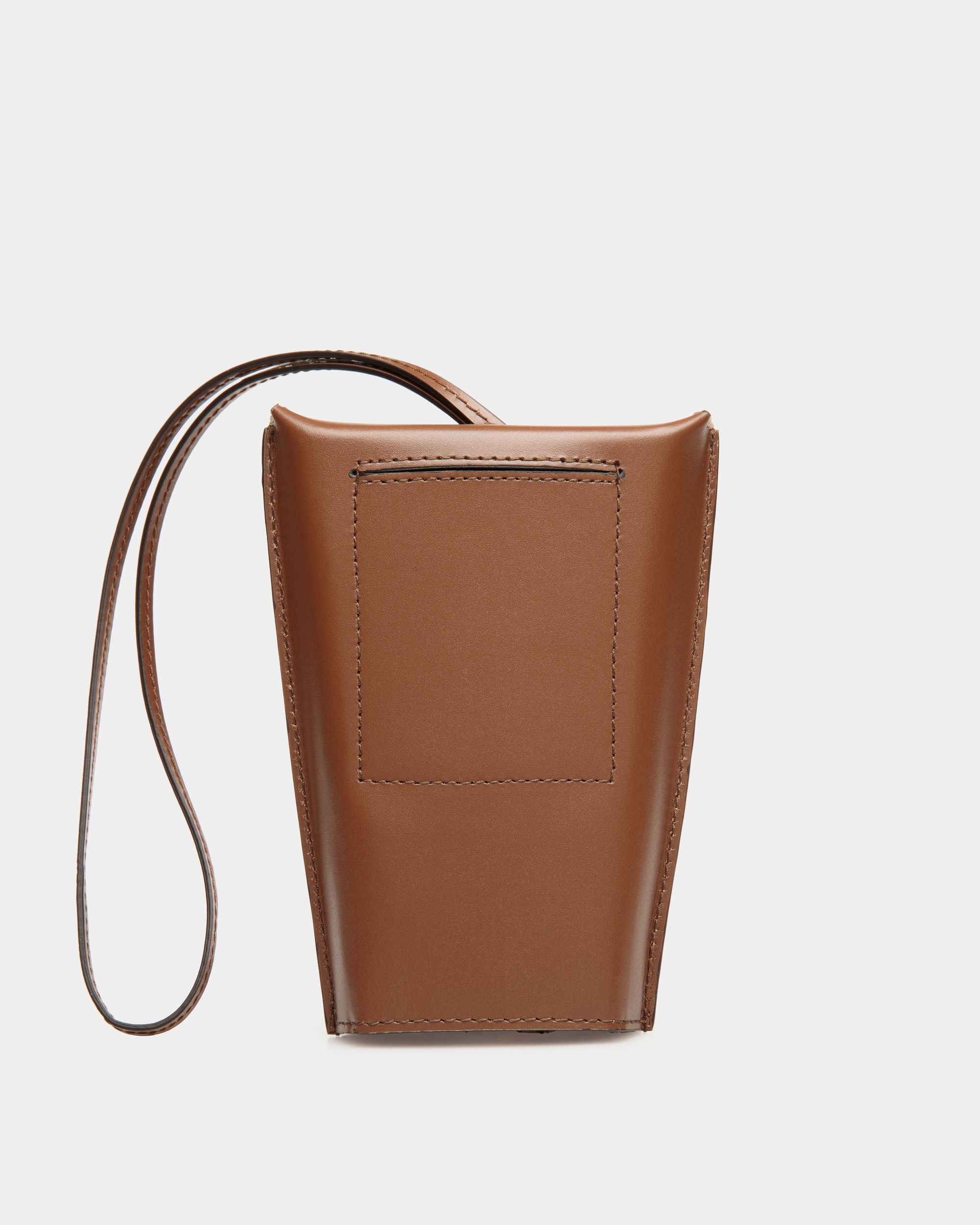 Bally Global - Belle Sunglasses Holder in Brown Leather - Brown