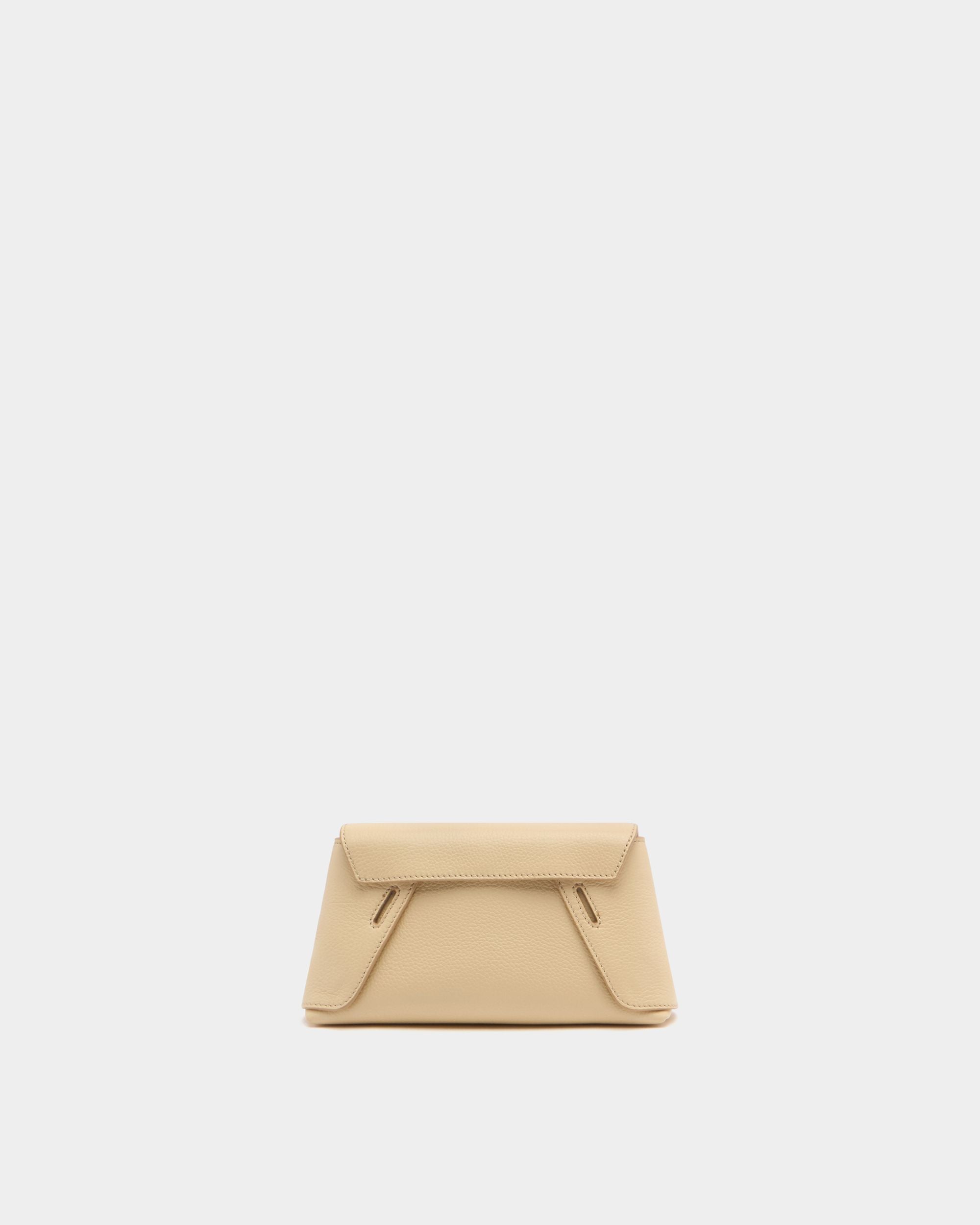 Bally Global - Minibolso Multiusos Lock Me De Piel Granulada Ginger - Beige