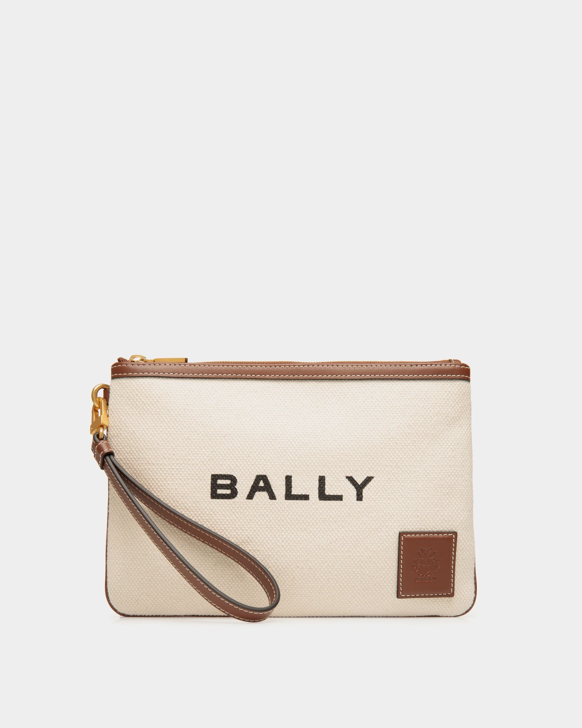 Bally Global - Akelei Pouch In Beige Fabric - Beige