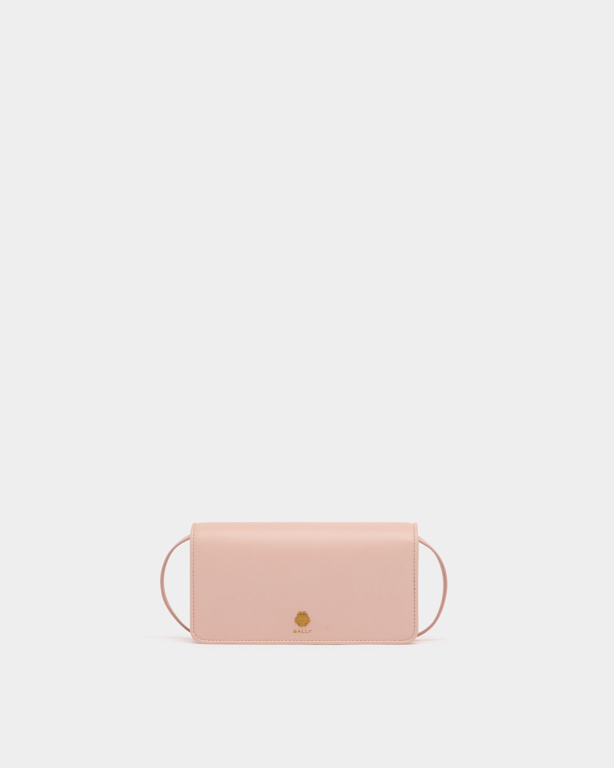 Bally Global - Portamóvil Bally Essential De Piel Dusty Petal - Rosa