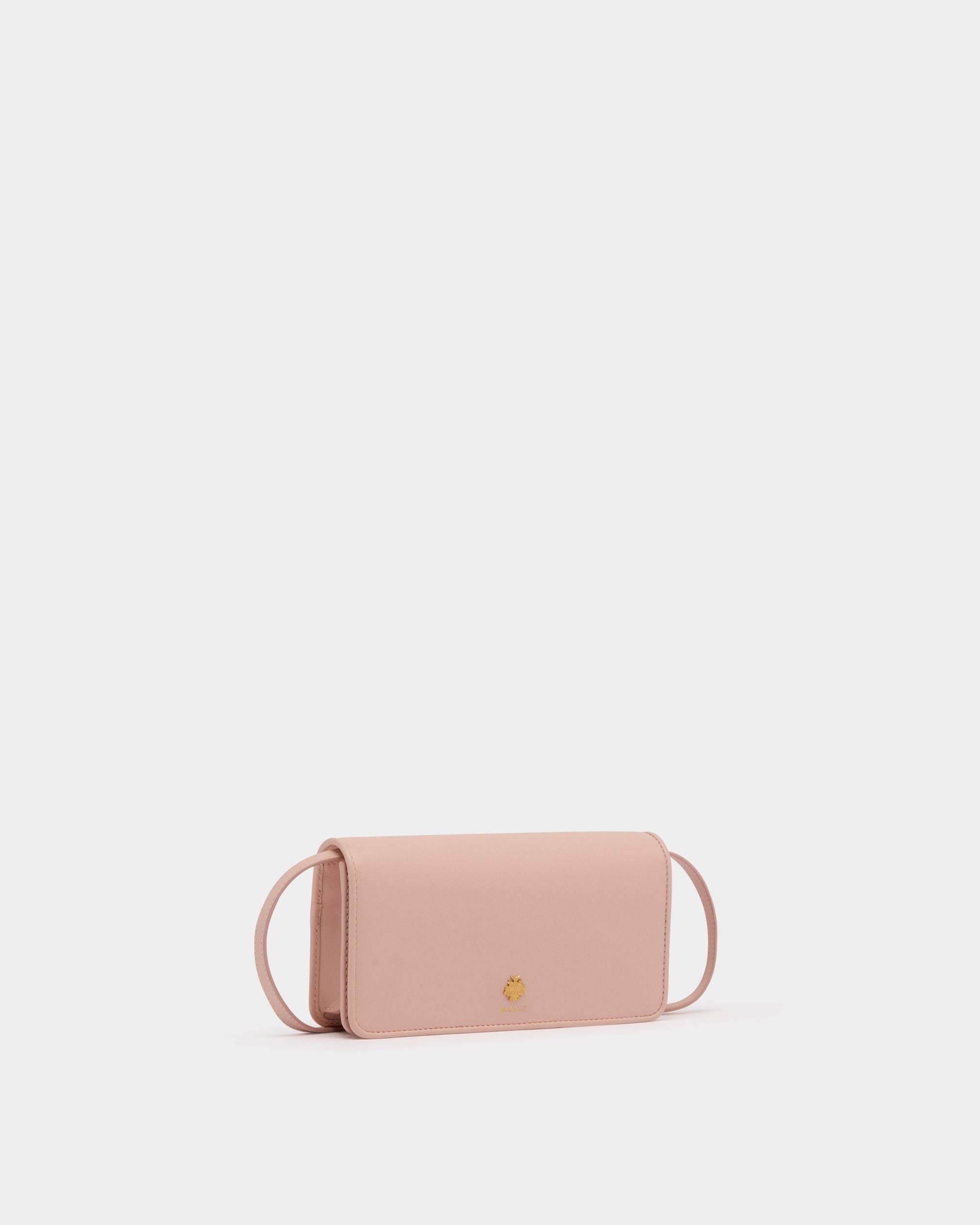 Bally Global - Portamóvil Bally Essential De Piel Dusty Petal - Rosa