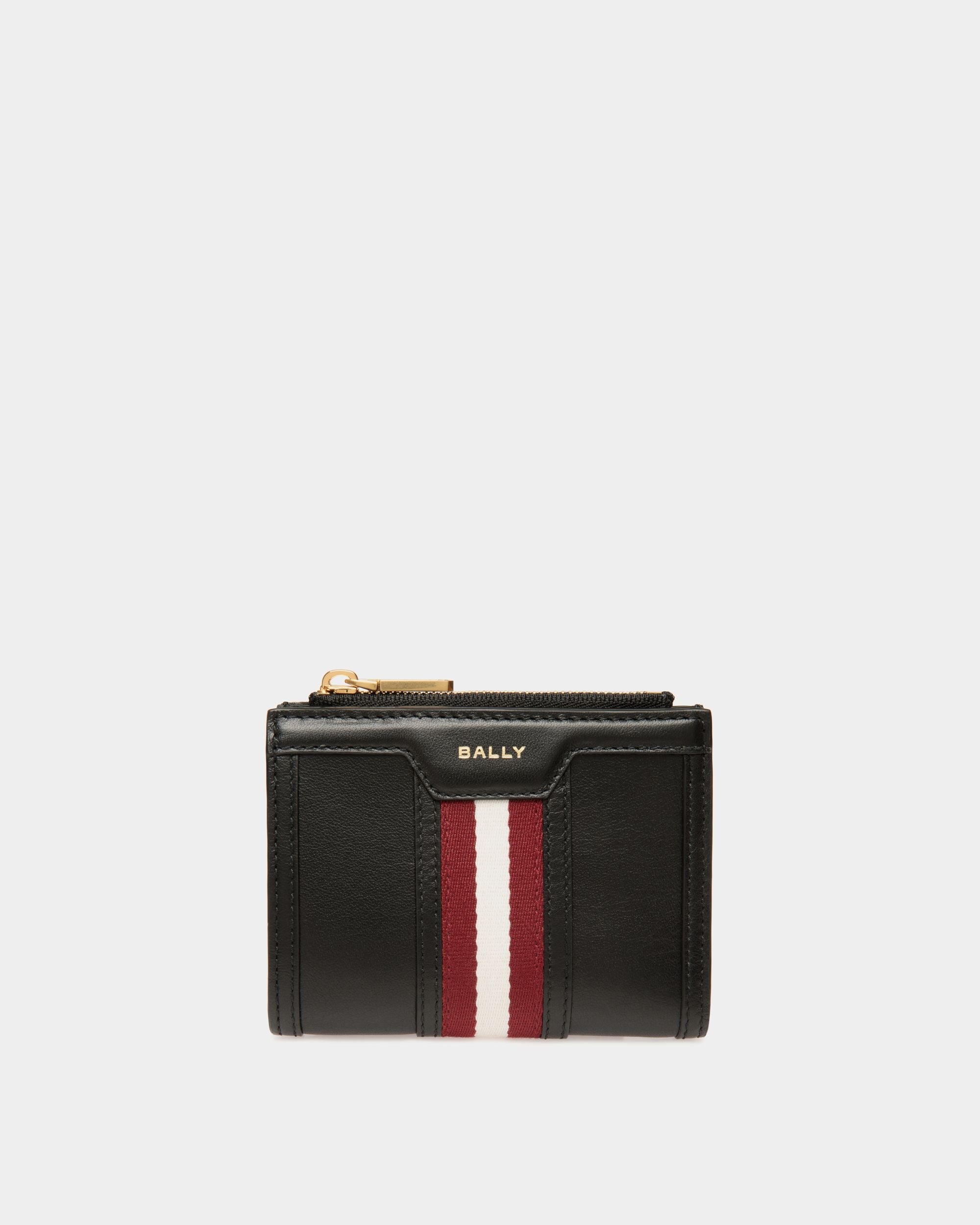 Bally Global - Code Wallet in Black Leather - Noir
