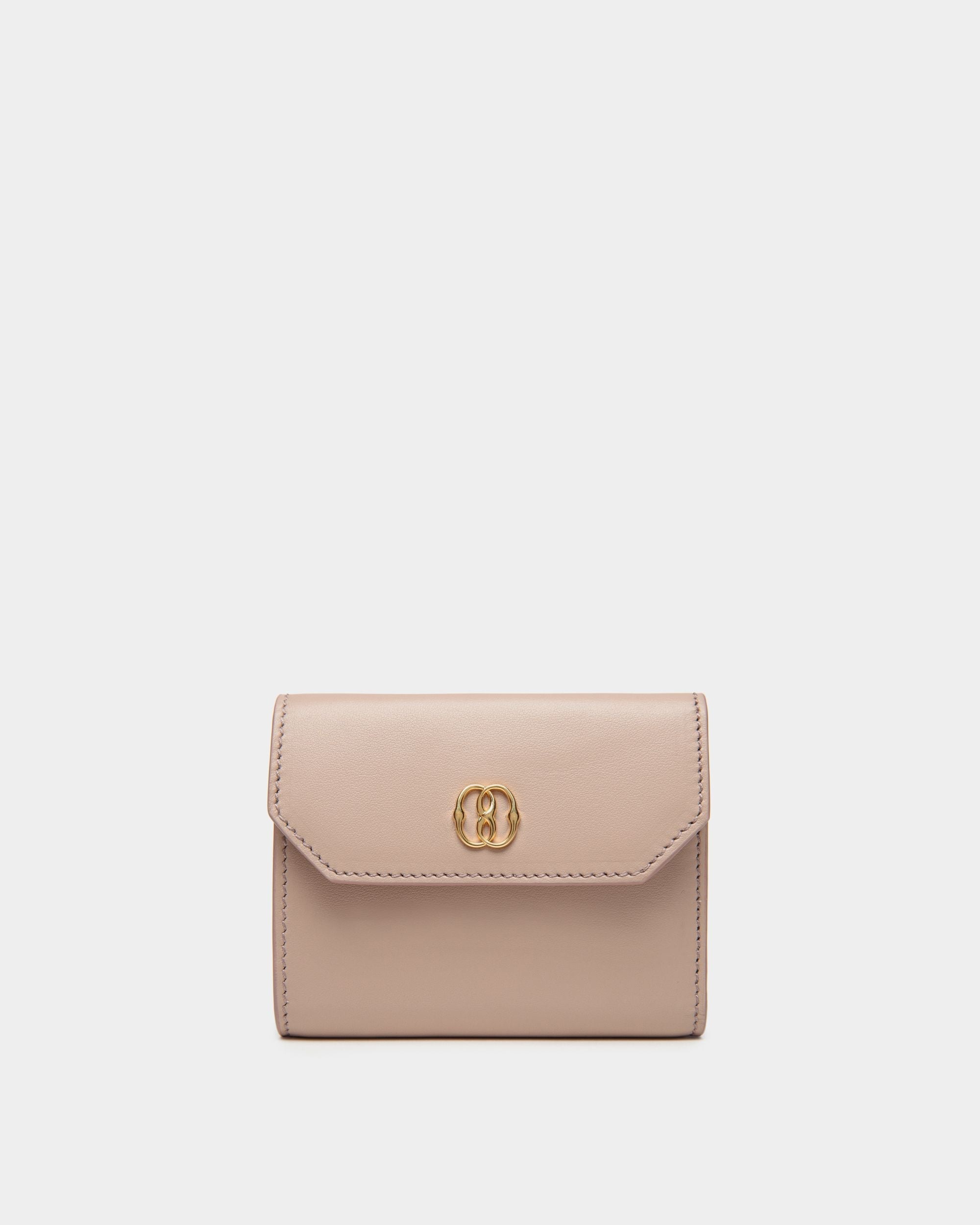 Bally Global - Portefeuille Emblem En Cuir Light Beige - Beige