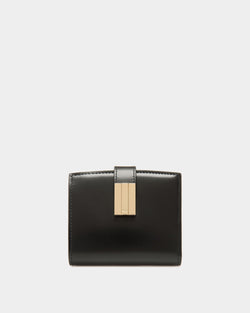 Portefeuille Ollam En Cuir Brossé Noir