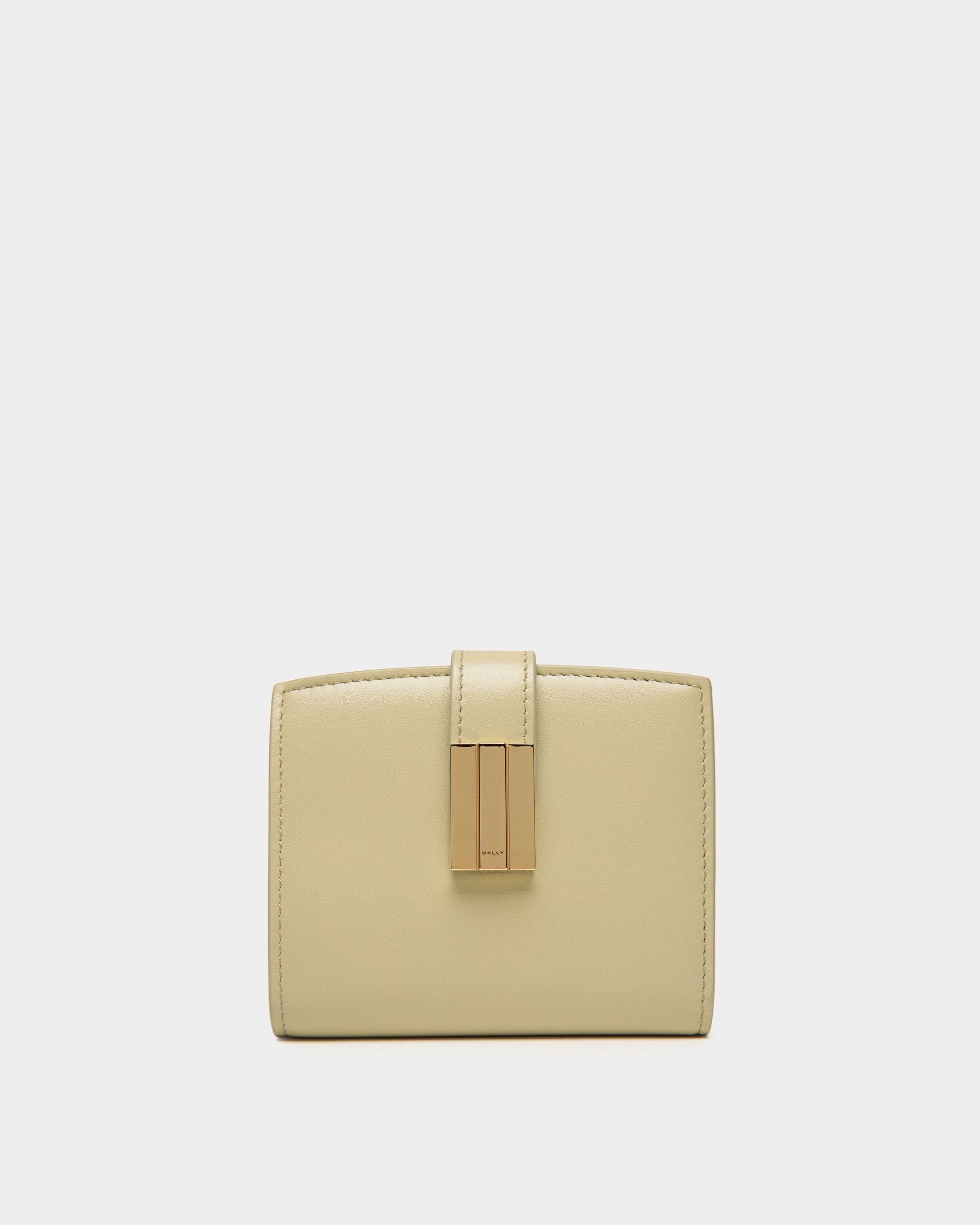 Bally Global - Portefeuille Ollam En Cuir Light Green - Vert