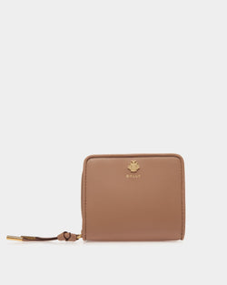 Portefeuille Bally Essential En Cuir Praline Beige