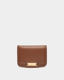Deco Wallet in Brown Leather