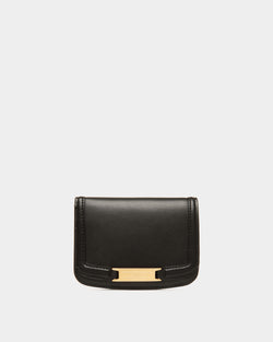 Deco Wallet in Black Leather