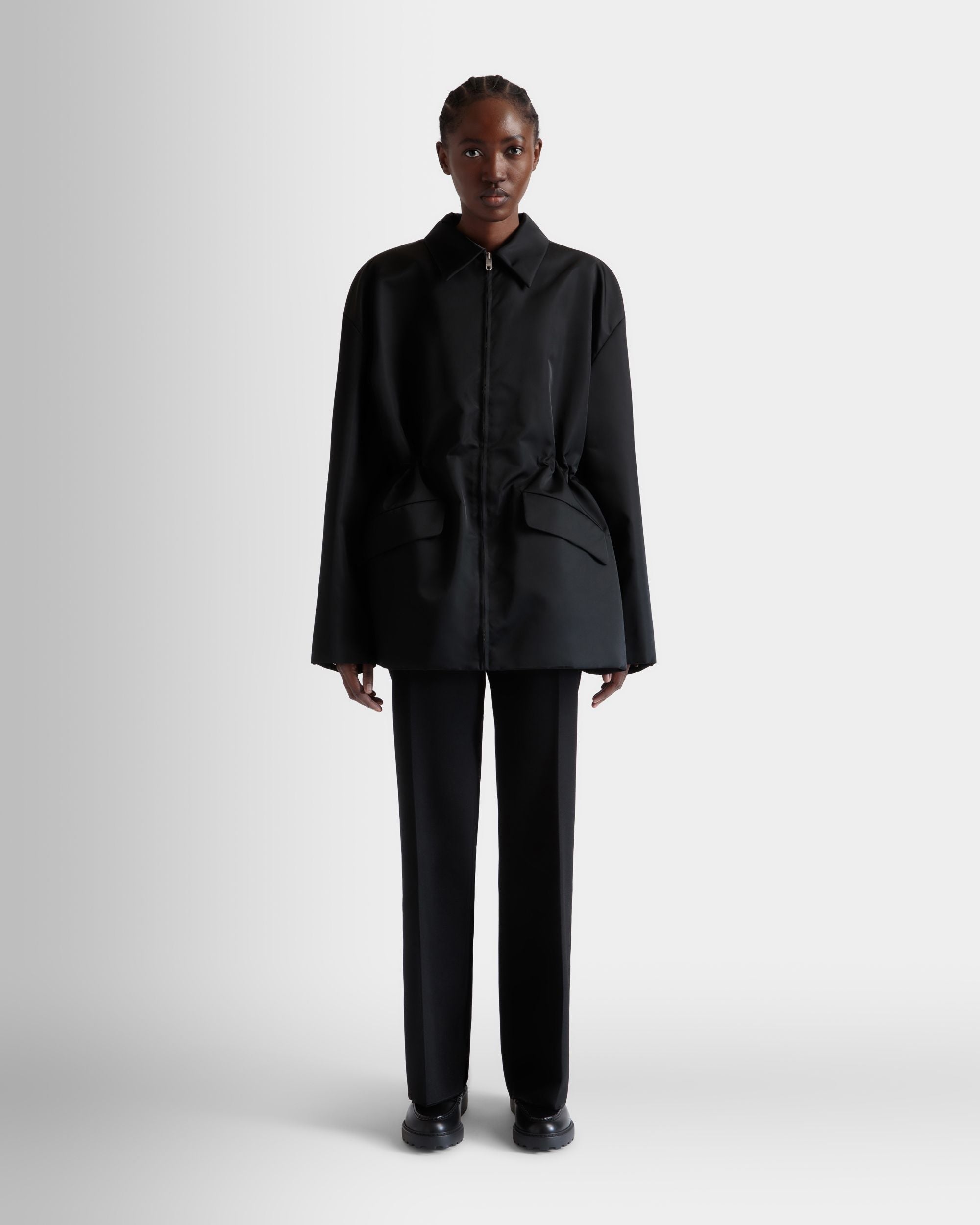 Bally Global - Jacket In Black Nylon - Black