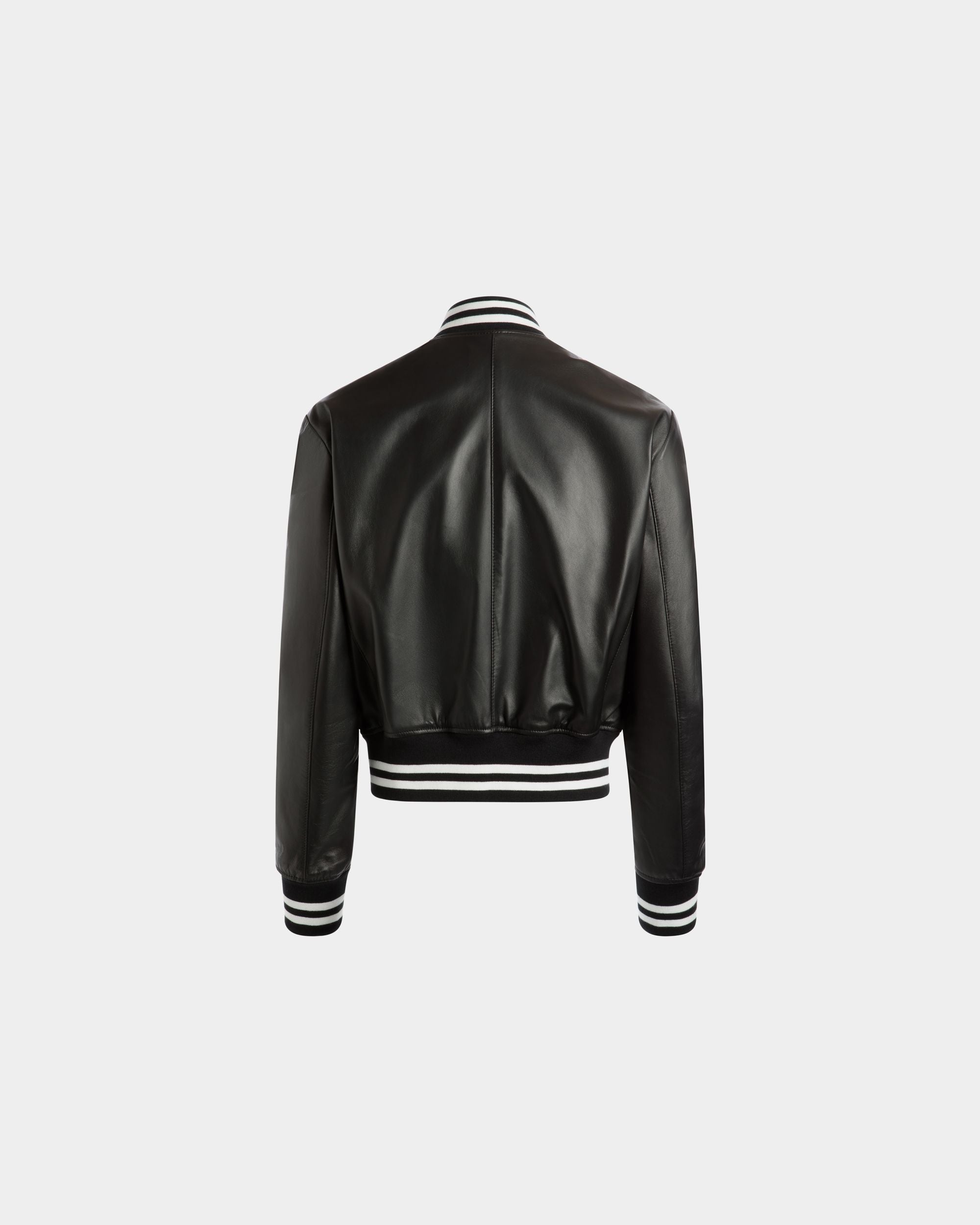 Bally Global - Chaqueta De Piel Negra - Negro