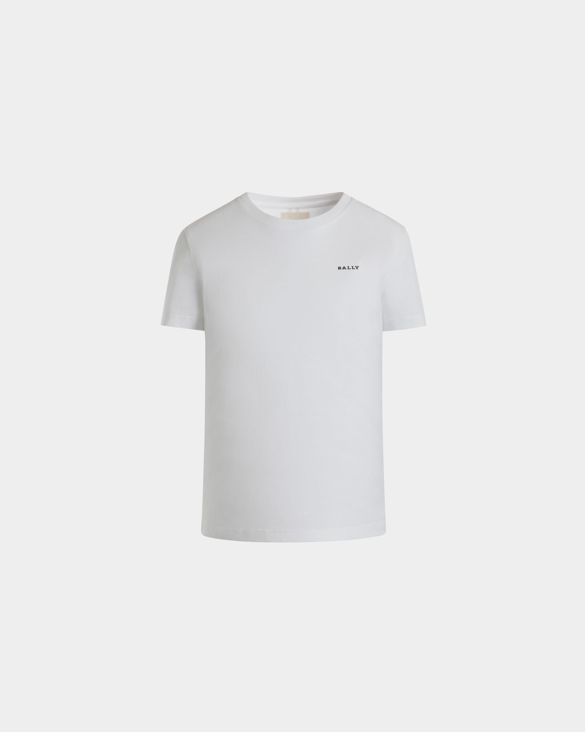 Bally Global - T-Shirt In White Cotton - White