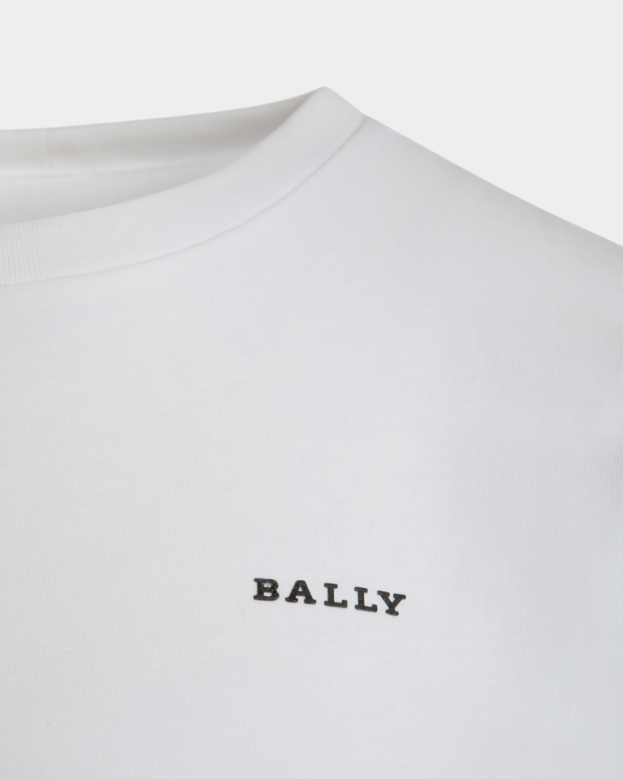 Bally Global - T-Shirt In White Cotton - White