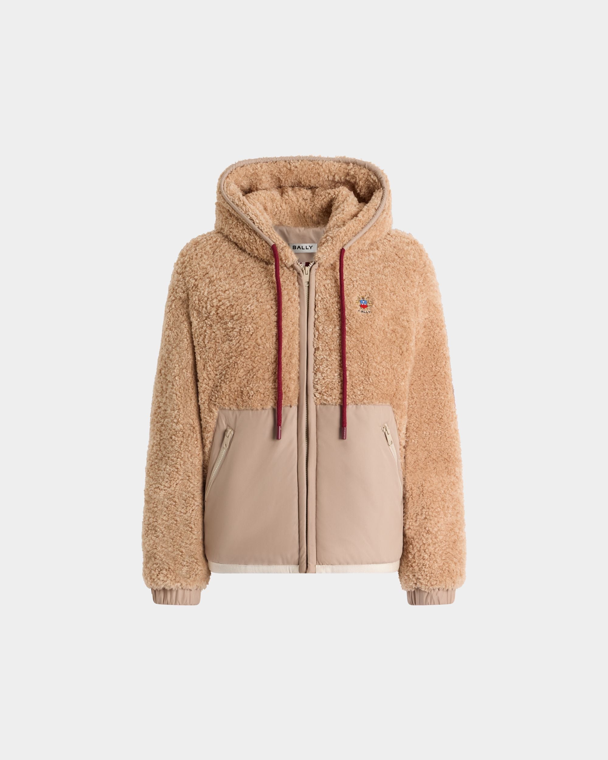 Bally Global - Fleece Jacket in Beige Polyester - Beige