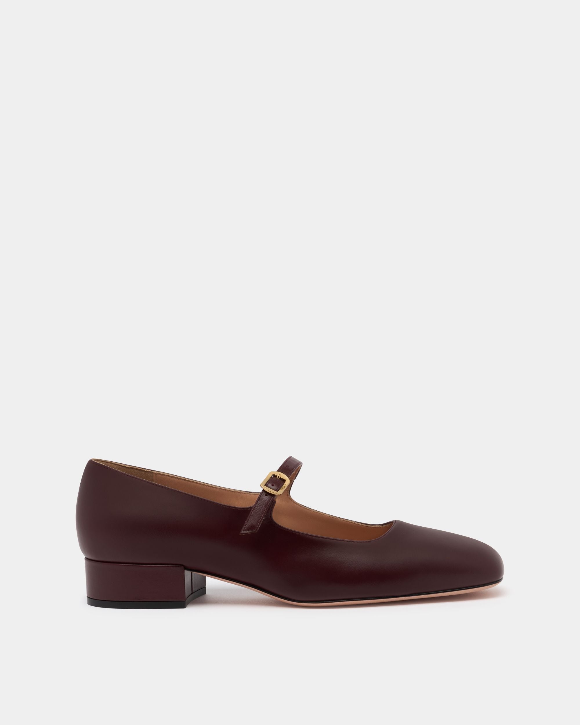 Bally Global - Ballyrina Pump in Andorra Leather - Burgundy