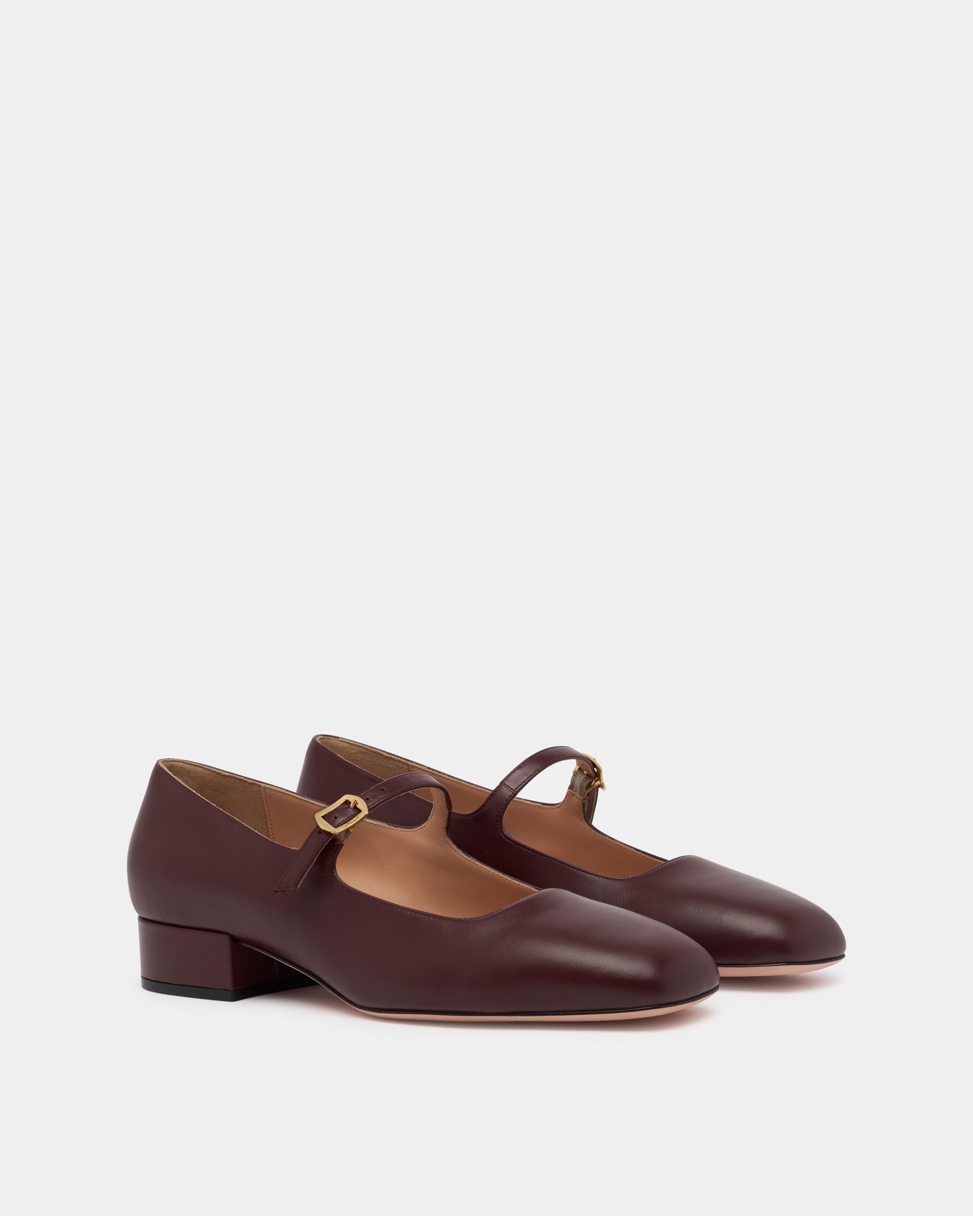 Bally Global - Ballyrina Pump in Andorra Leather - Burgundy