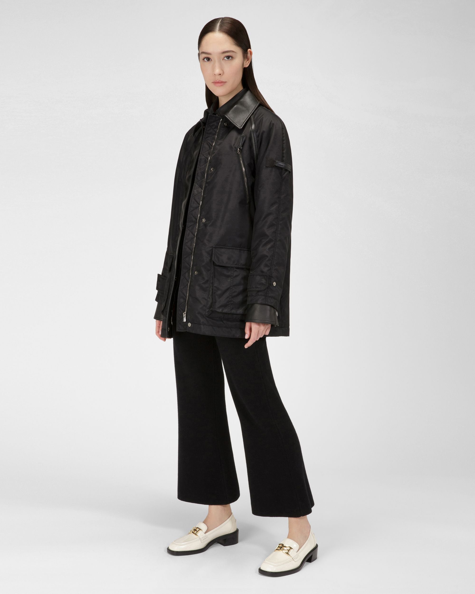 Bally Global - Ellyane Leather Mocassins In Bone - White