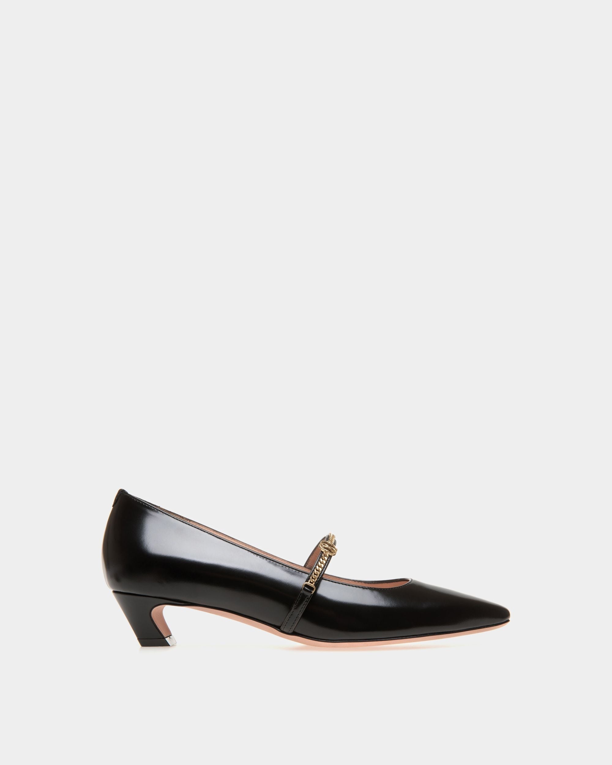 Bally Global - Sylt Mary-Jane Pump In Black Leather - Black