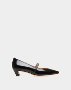 Zapato De Salón Estilo Merceditas Sylt De Piel En Negro