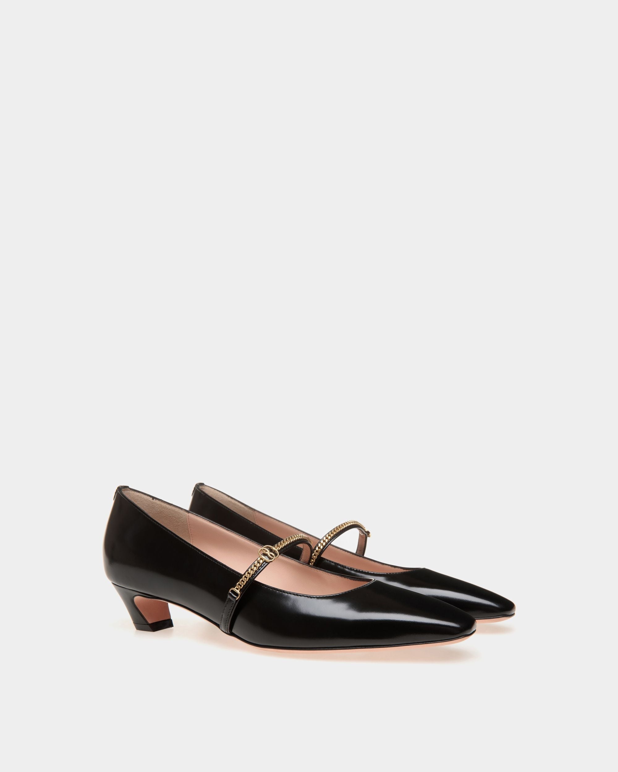 Bally Global - Sylt Mary-Jane Pump In Black Leather - Black