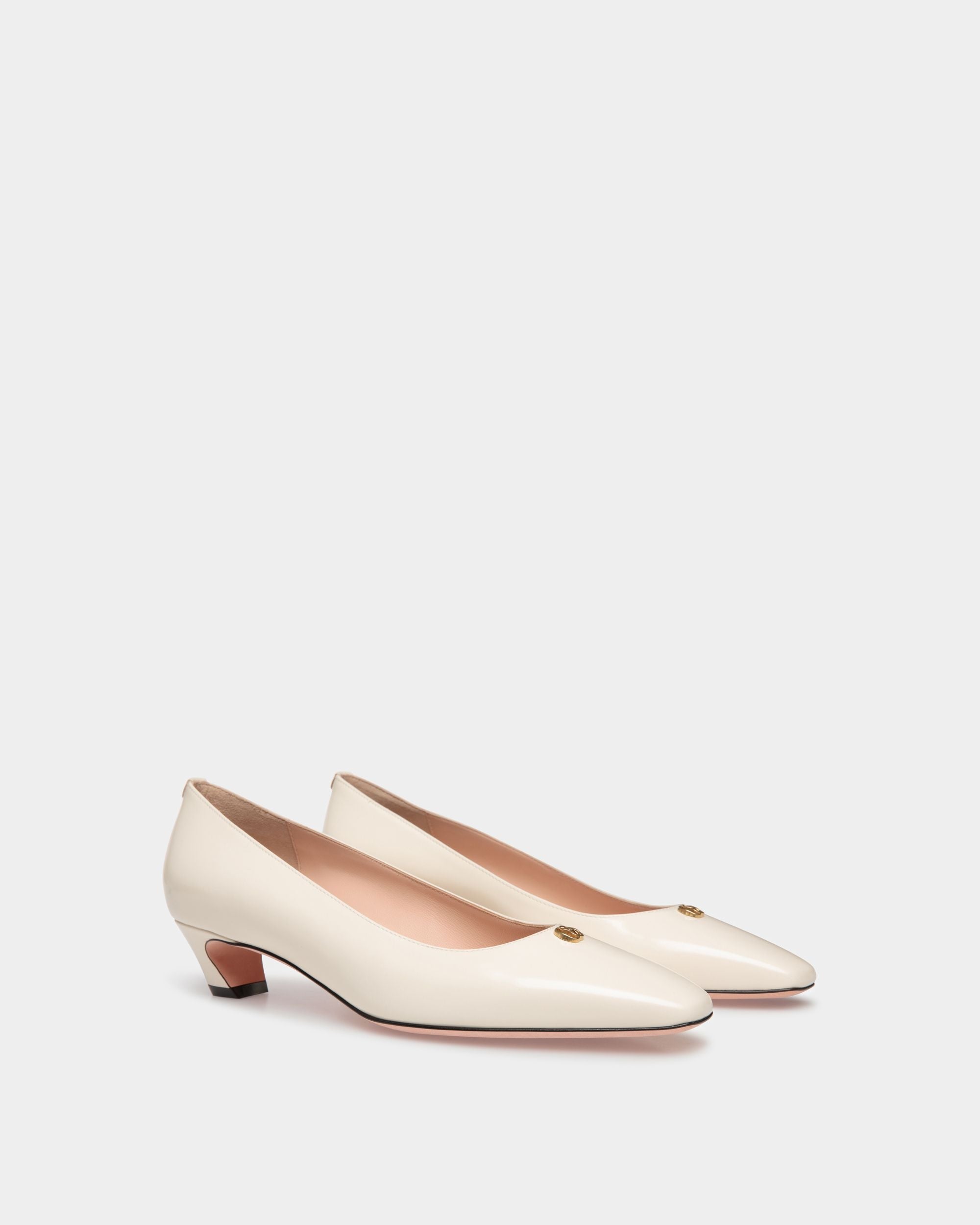 Bally Global - Sylt Pump In White Leather - White