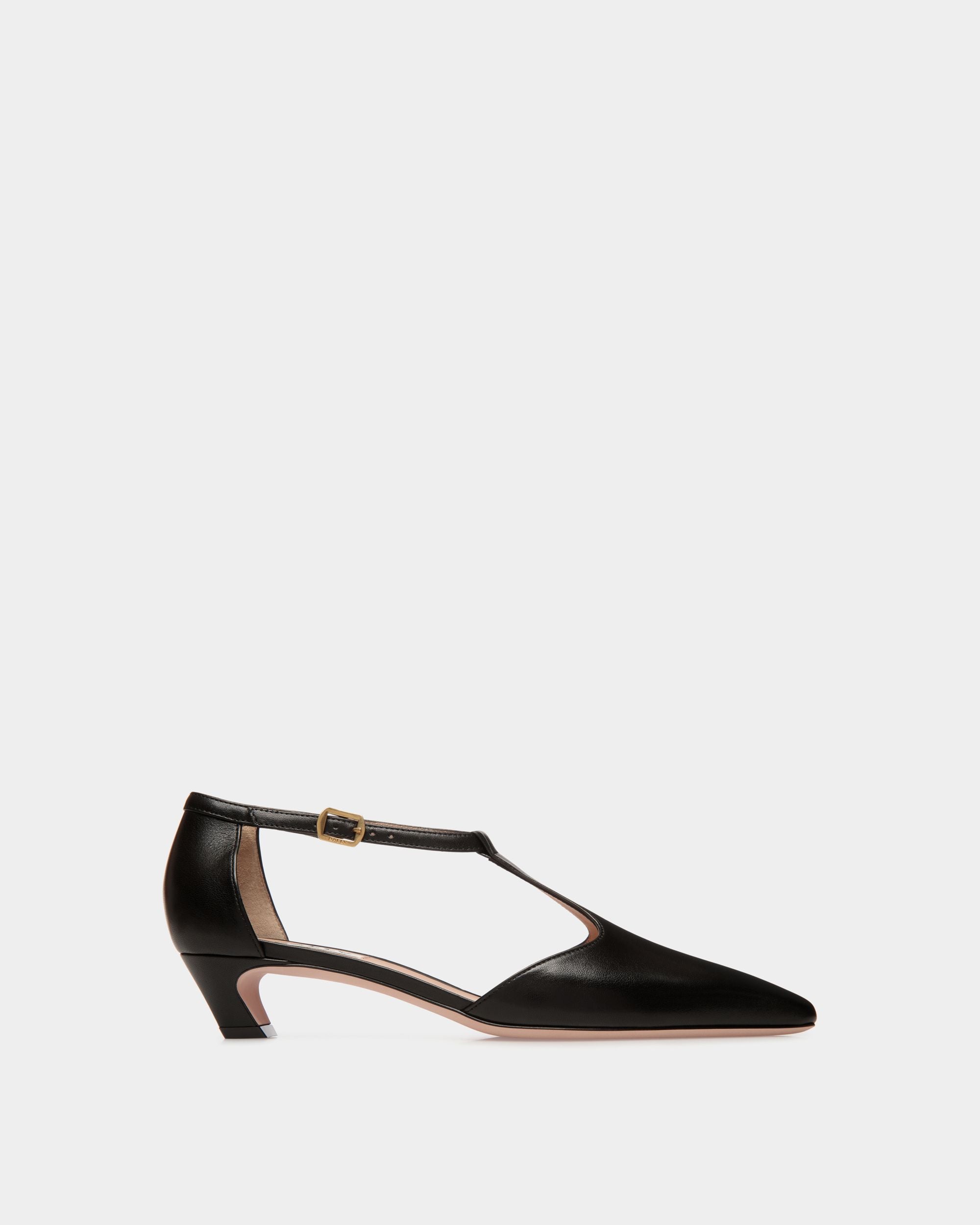 Bally Global - Sylt Pump in Black Leather - Black